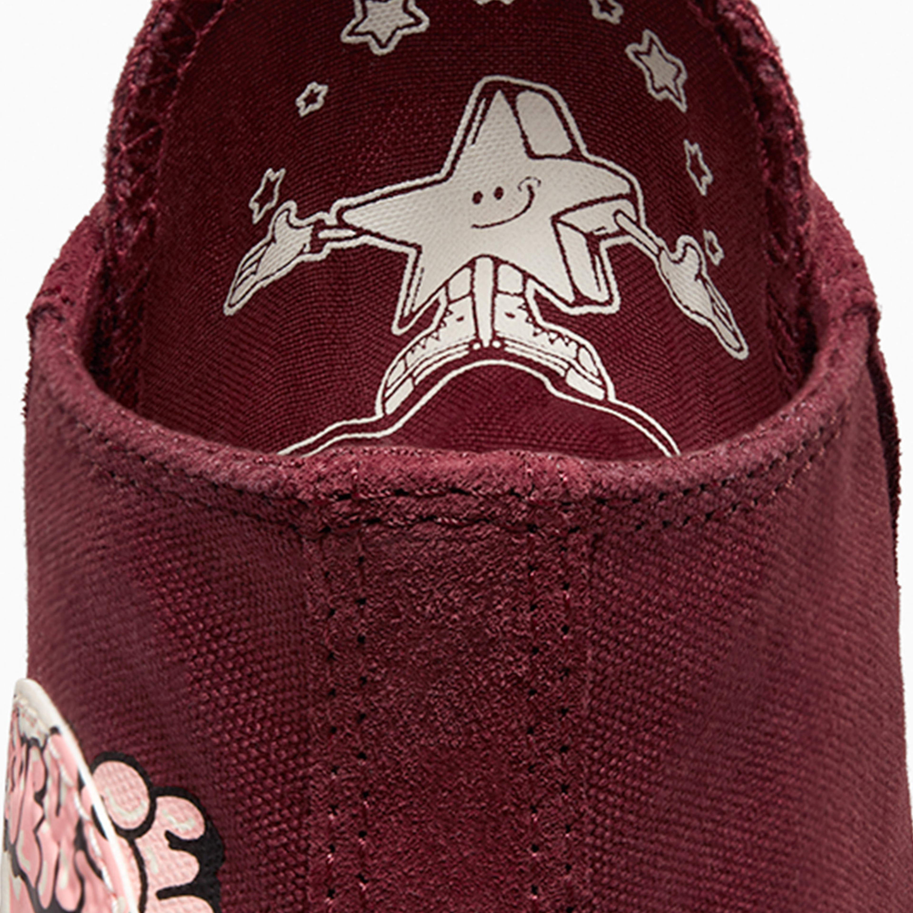 Converse Chuck 70 Scribble Kadın Bordo Sneaker