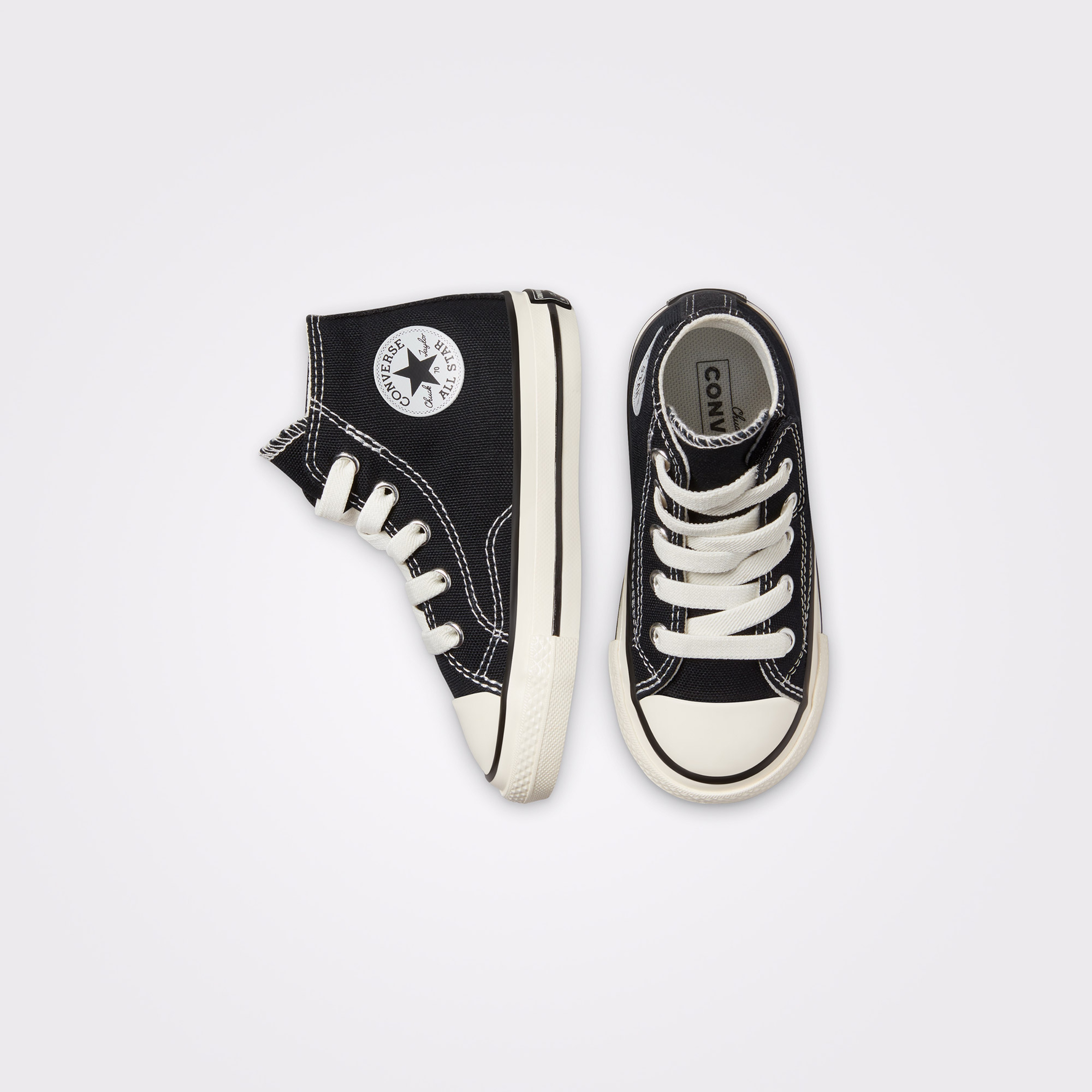 Converse Chuck 70 1V Vintage Canvas Bebek Siyah Sneaker