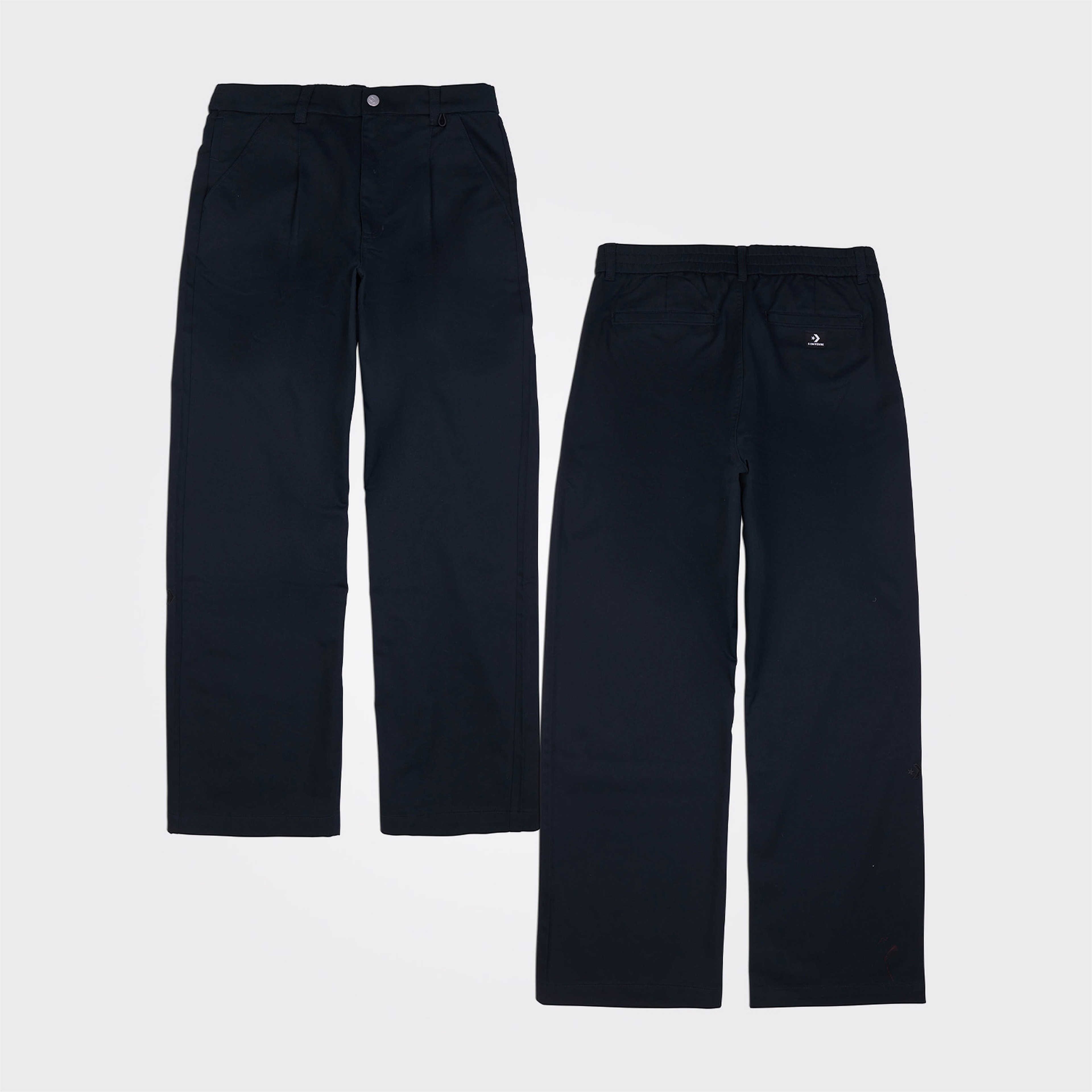 Converse Relaxed Wide Leg Kadın Siyah Pantolon