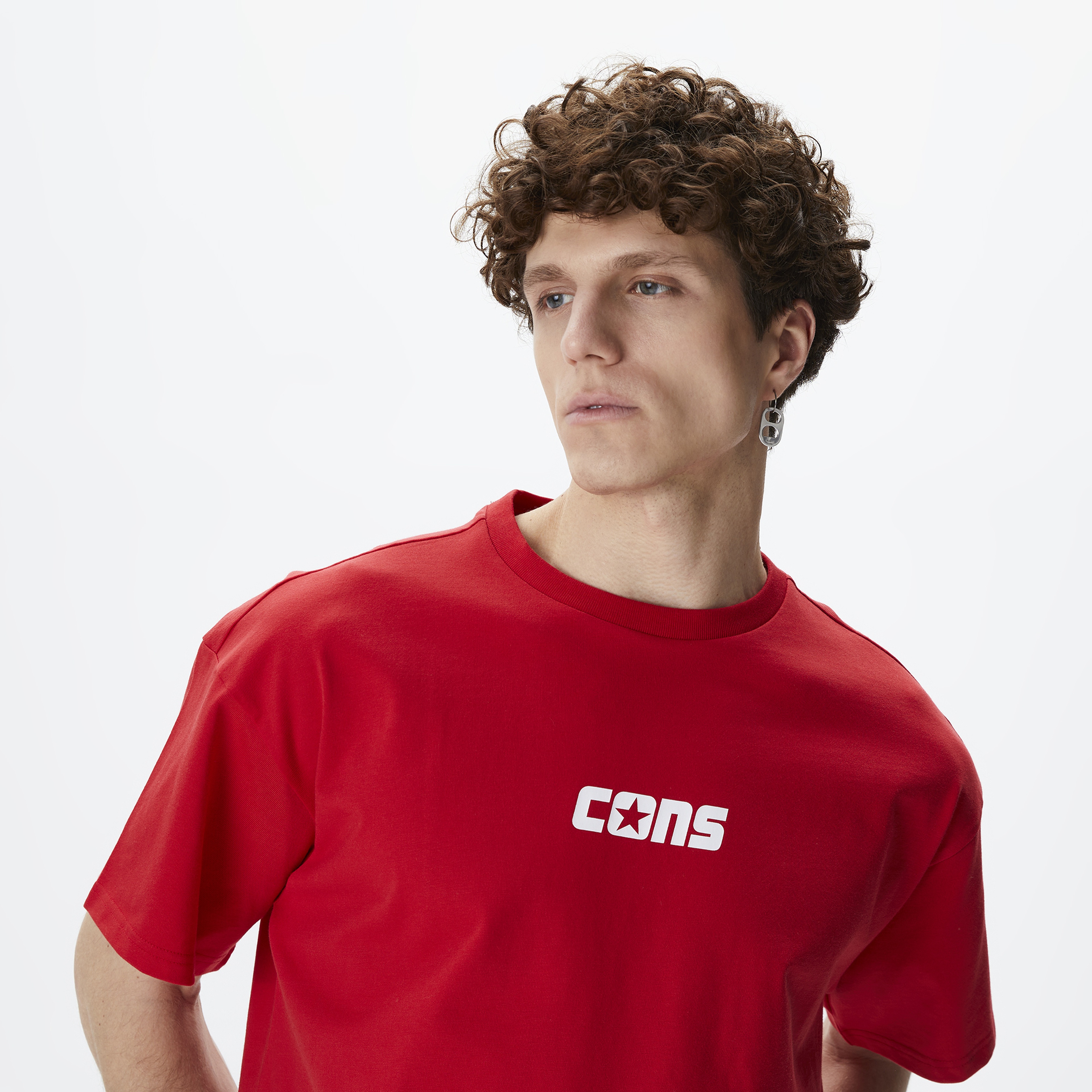 Converse One Star Erkek Kırmızı T-Shirt