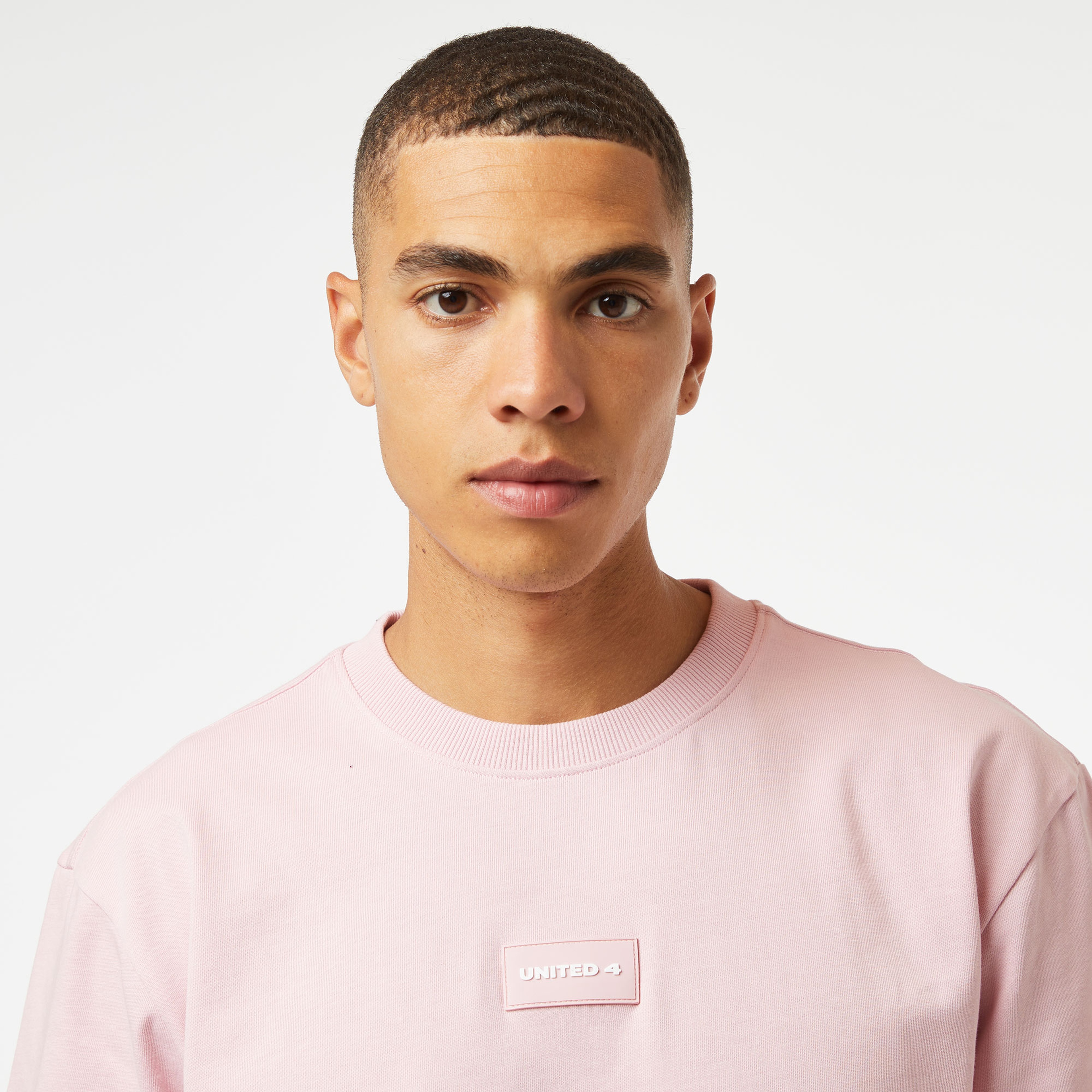 UNITED41.0 Essentials Erkek Pembe T-Shirt