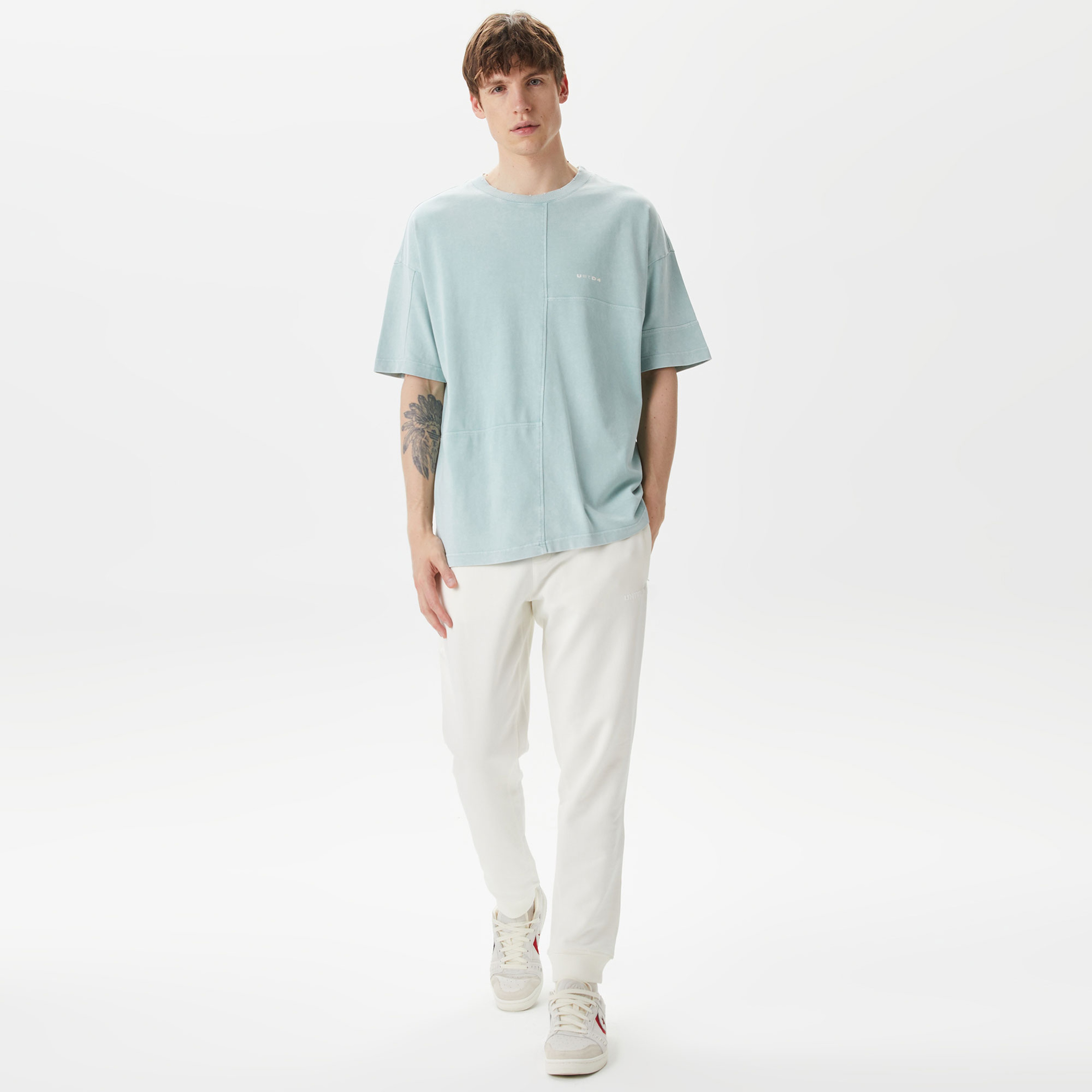 UNITED4 Erkek Yeşil T-Shirt