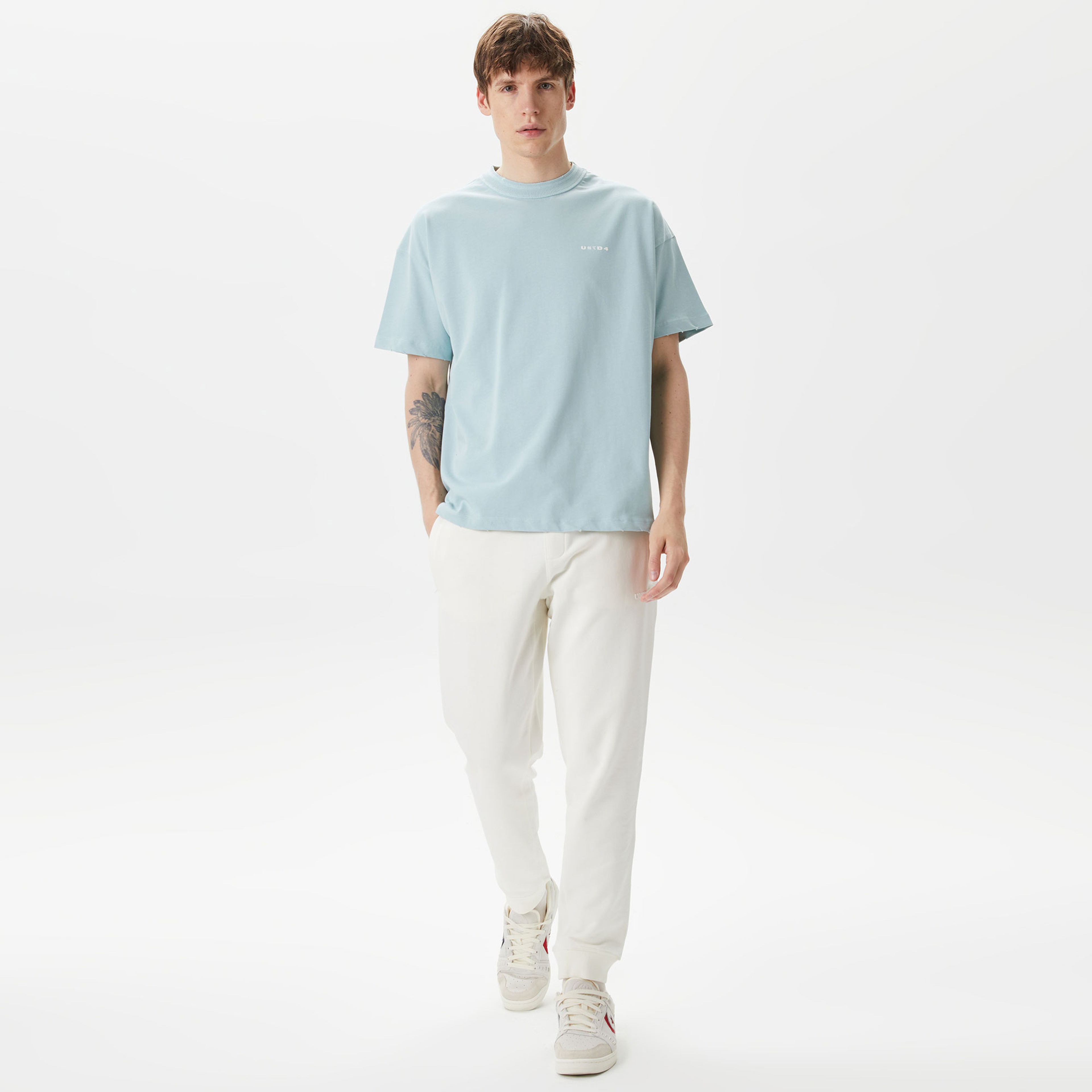 UNITED4 Erkek Yeşil T-Shirt