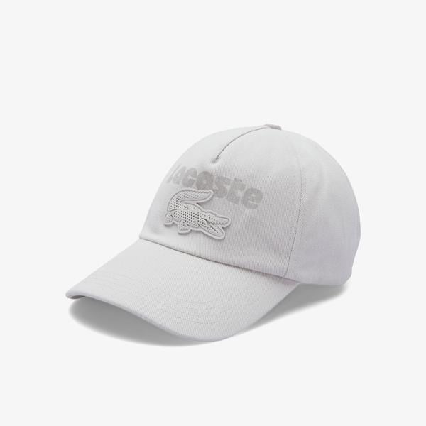 Lacoste x House of SuperStep Unisex Gri Şapka