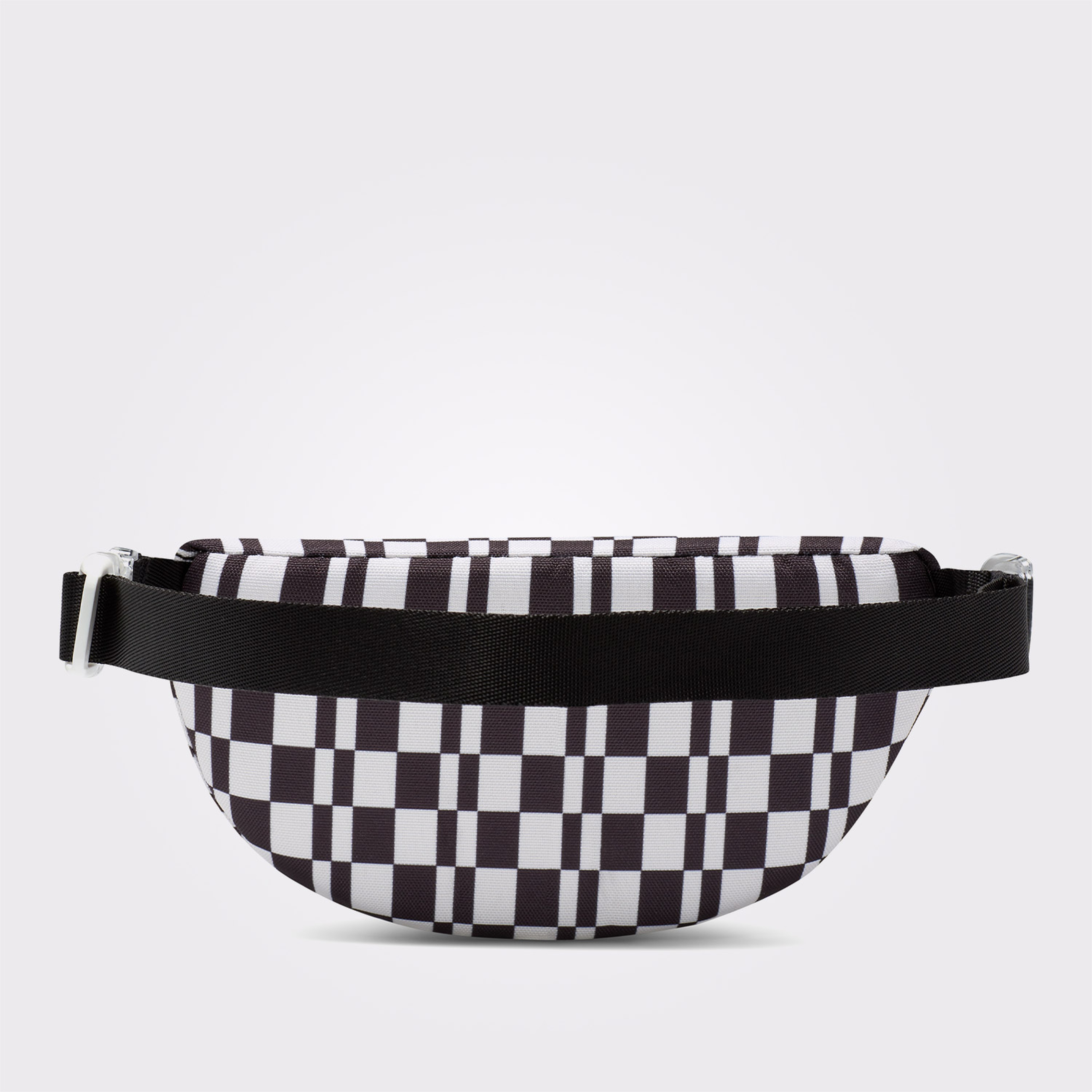 Converse Chuck Taylor Unisex Kare Desenli Siyah Bel Çantası