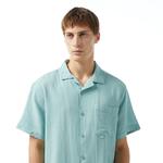 UNITED4 Oversize Erkek Mavi Gömlek