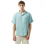 UNITED4 Oversize Erkek Mavi Gömlek