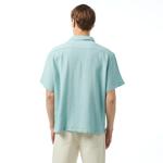 UNITED4 Oversize Erkek Mavi Gömlek