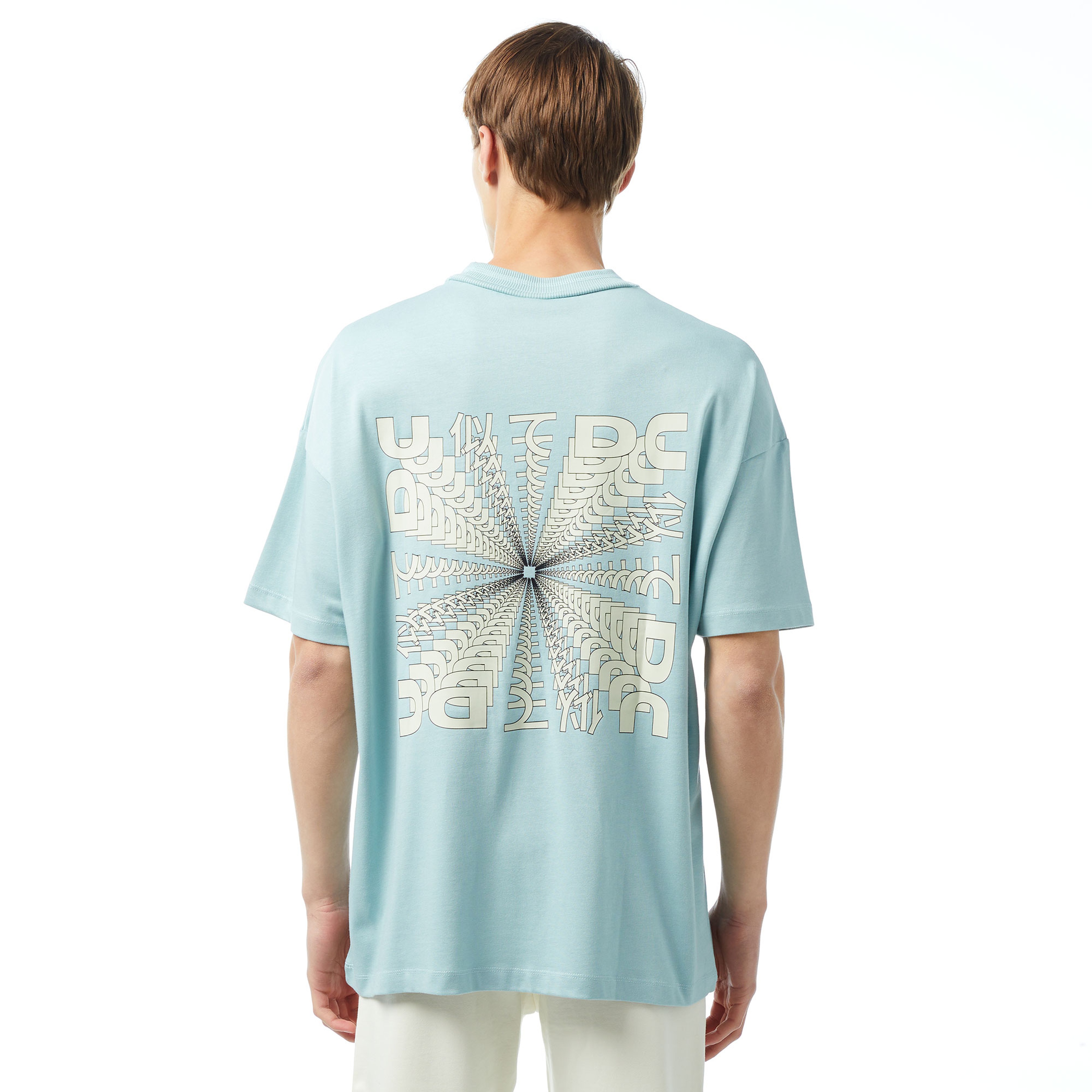 UNITED4 Erkek Mavi T-Shirt