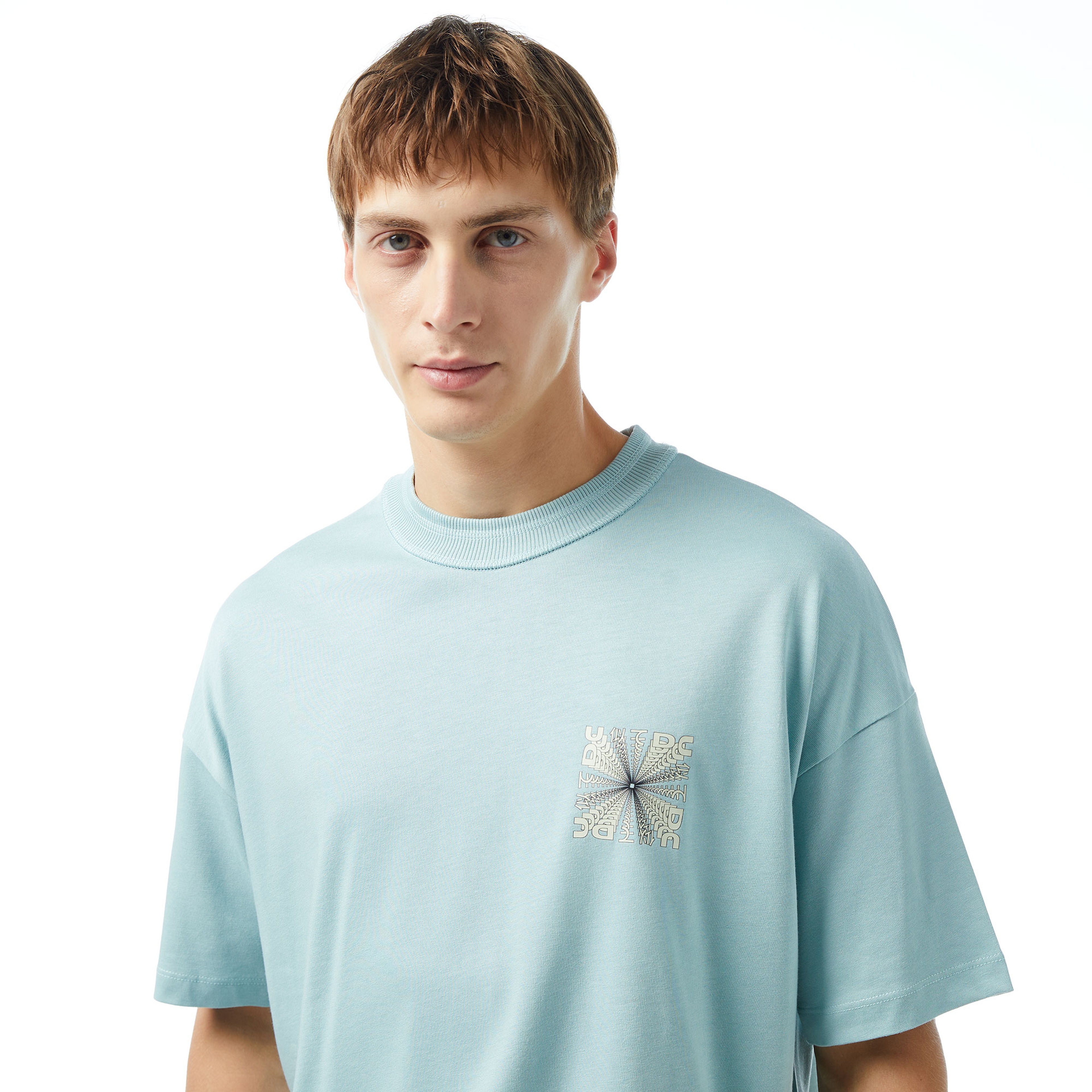 UNITED4 Erkek Mavi T-Shirt