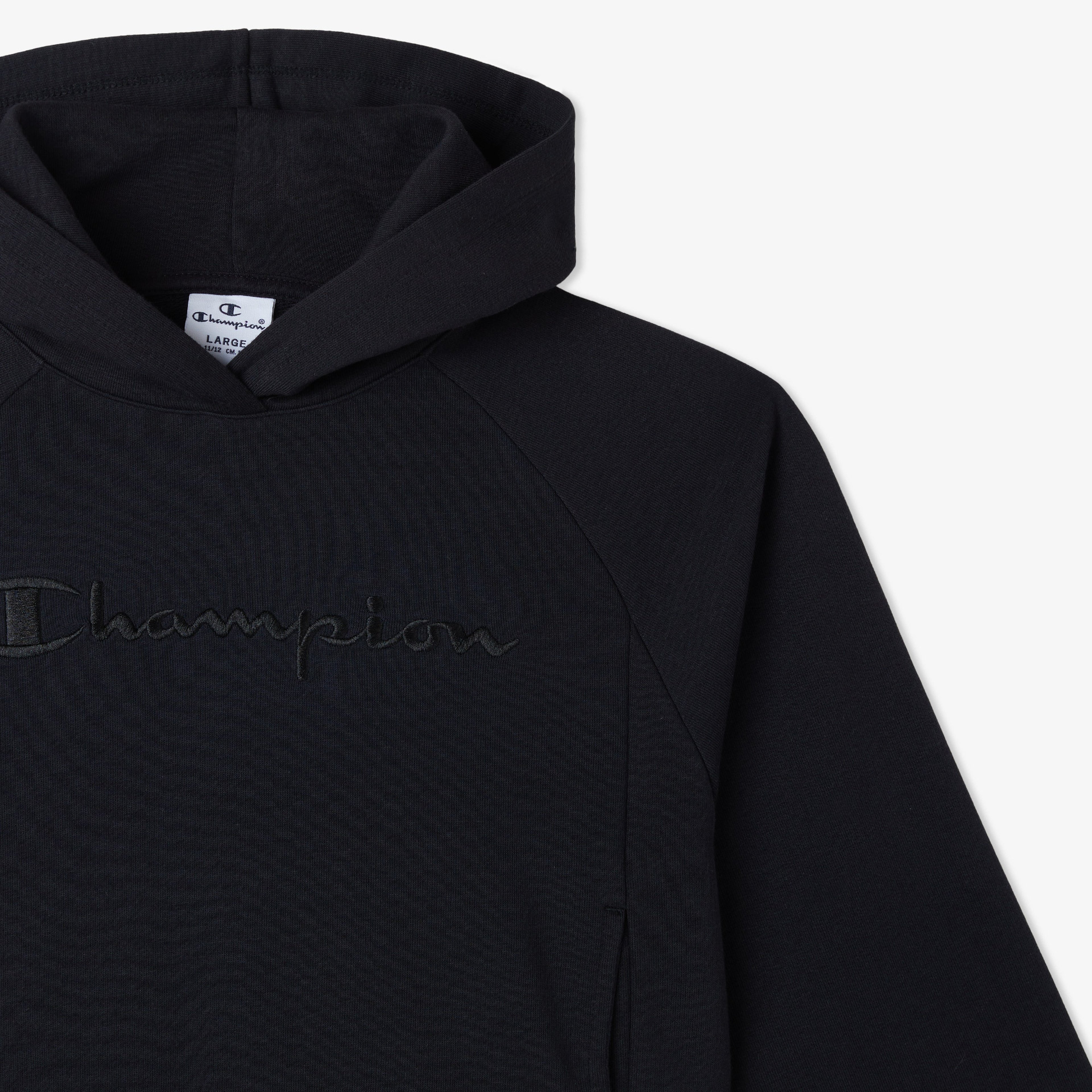 Champion Toddler Siyah Çocuk Sweatshirt