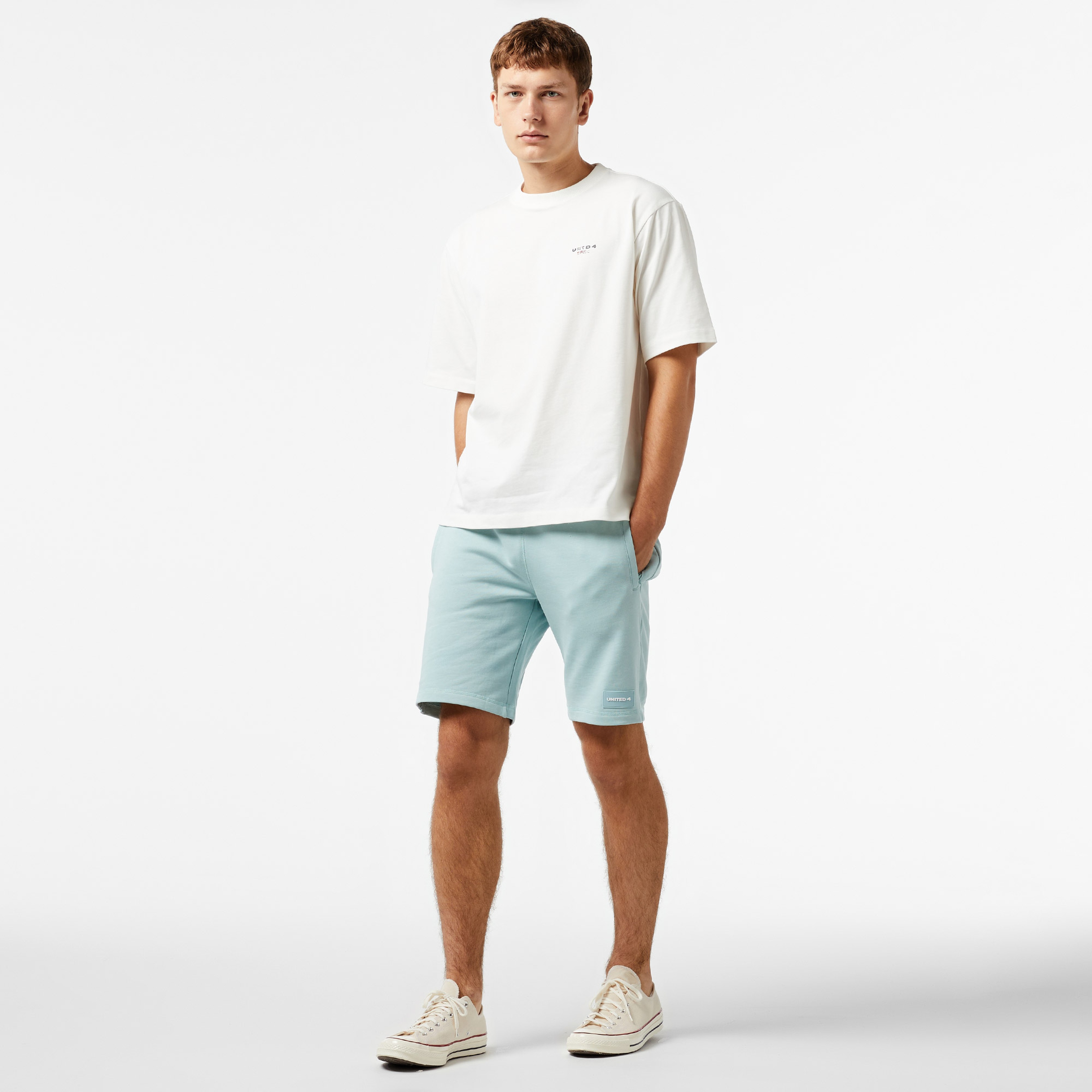 UNITED4 Erkek Mavi Şort