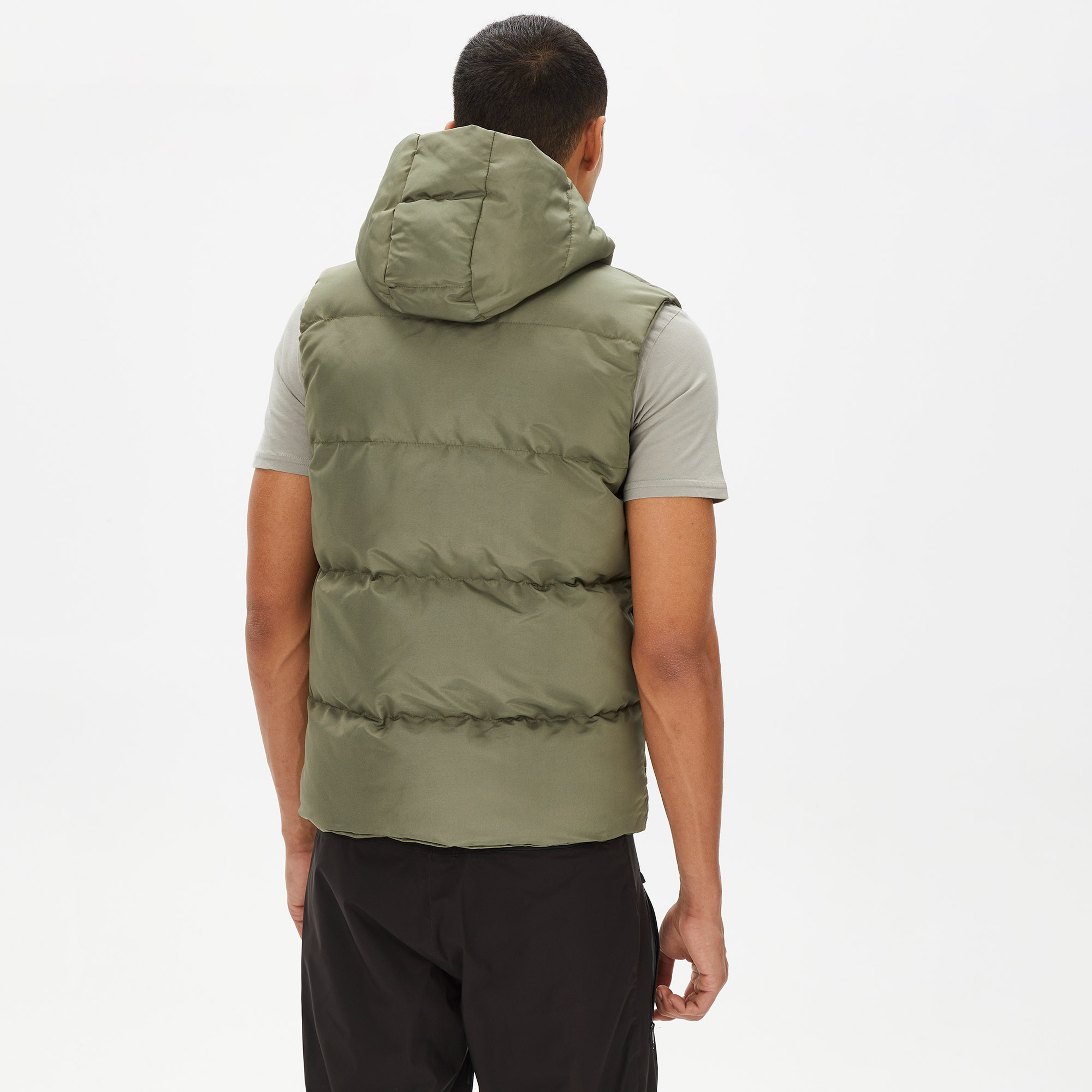 Bad Bear Crewneck Erkek Yeşil Günlük Yelek