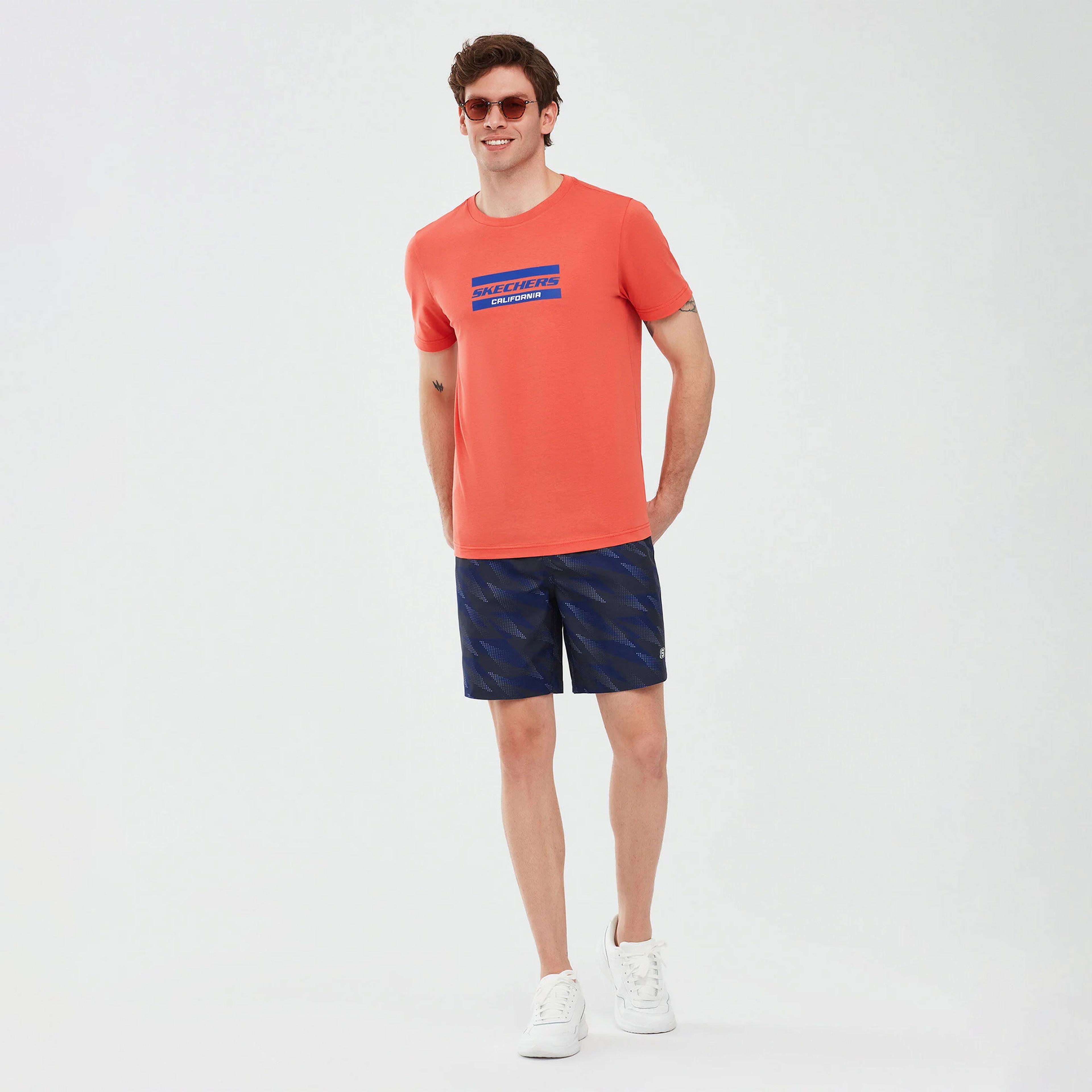 Skechers Swimwear M7 Erkek Siyah Mayo