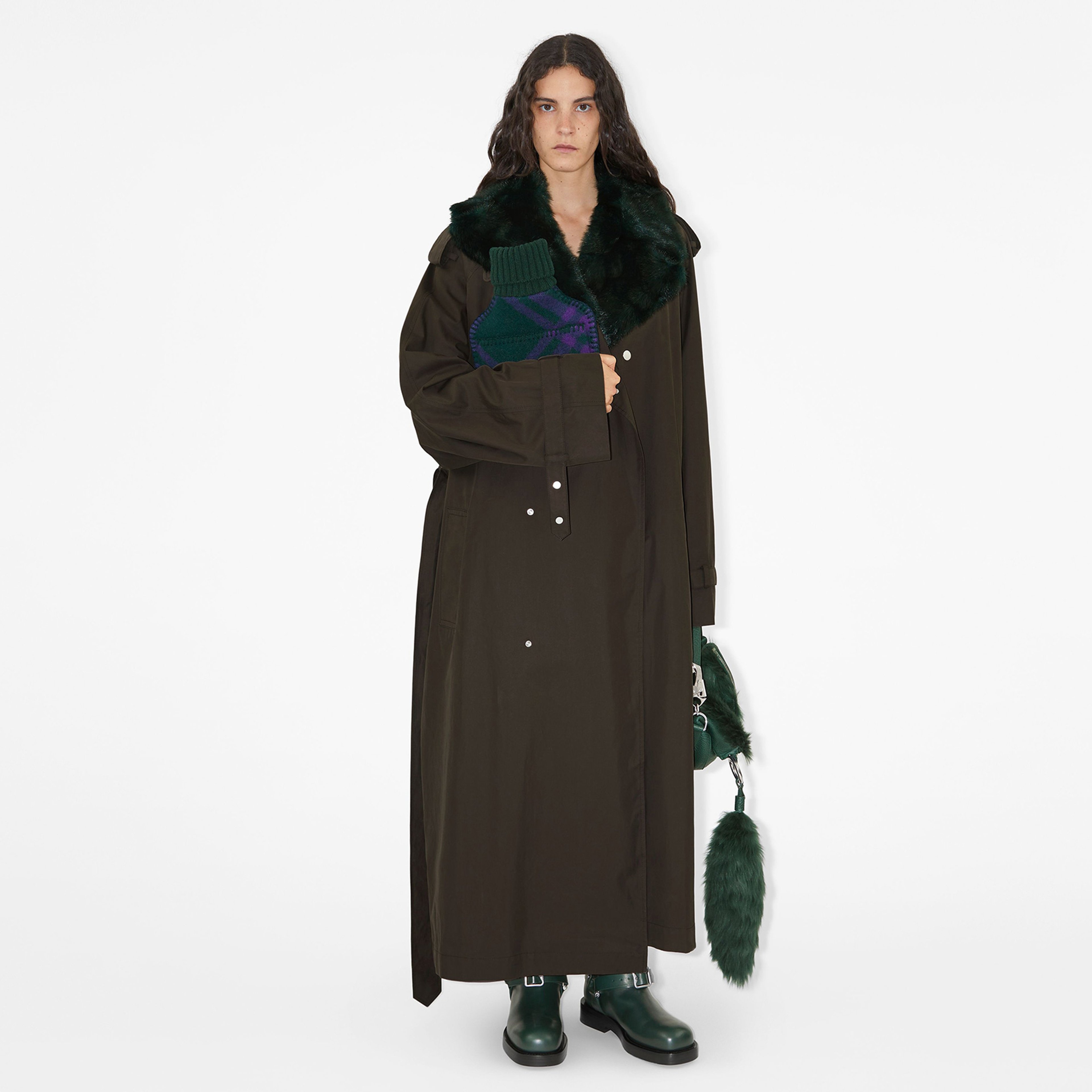 Burberry Kadın Haki Bot