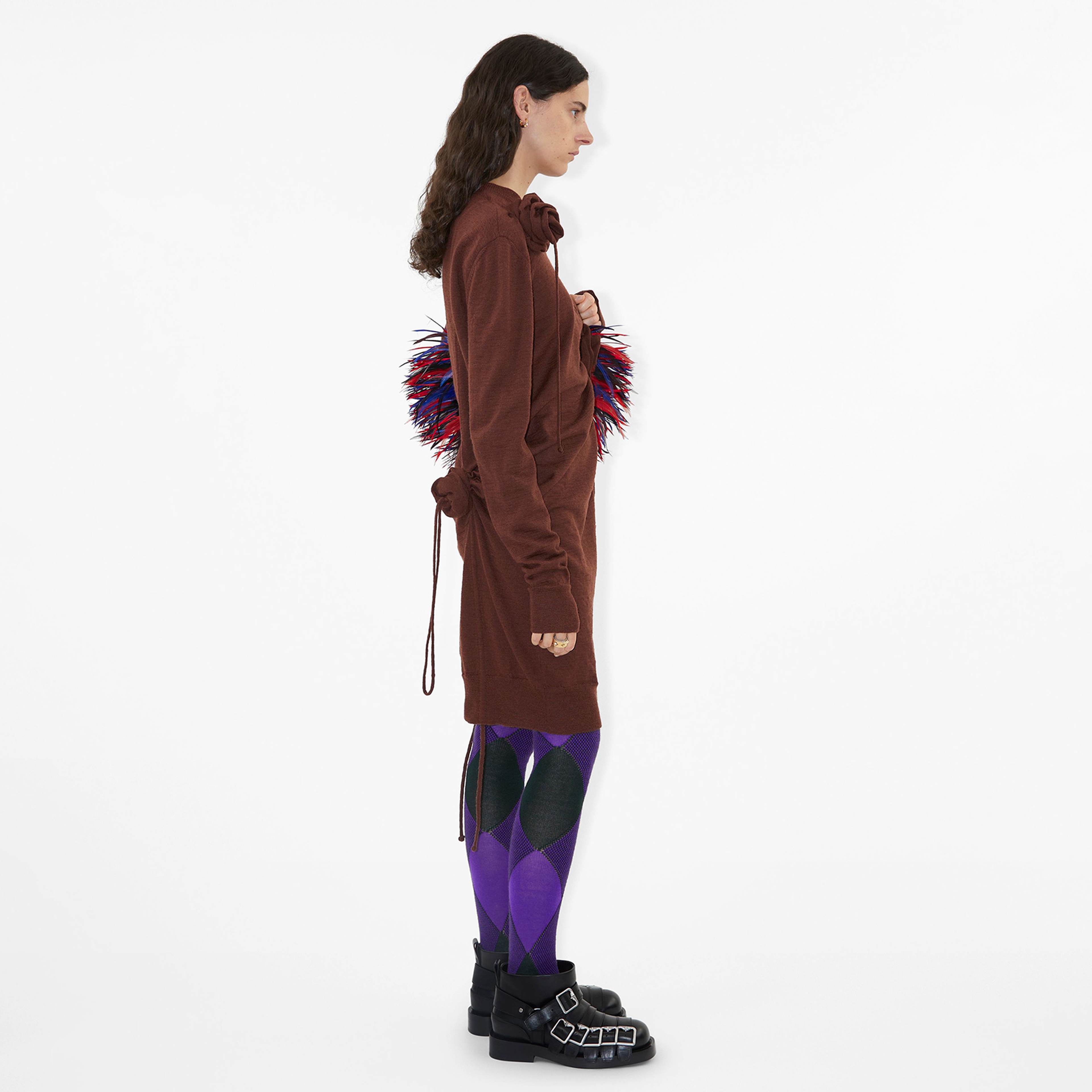 Kadın Kahverengi Elbise