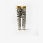 Burberry Kadın Gri Bot