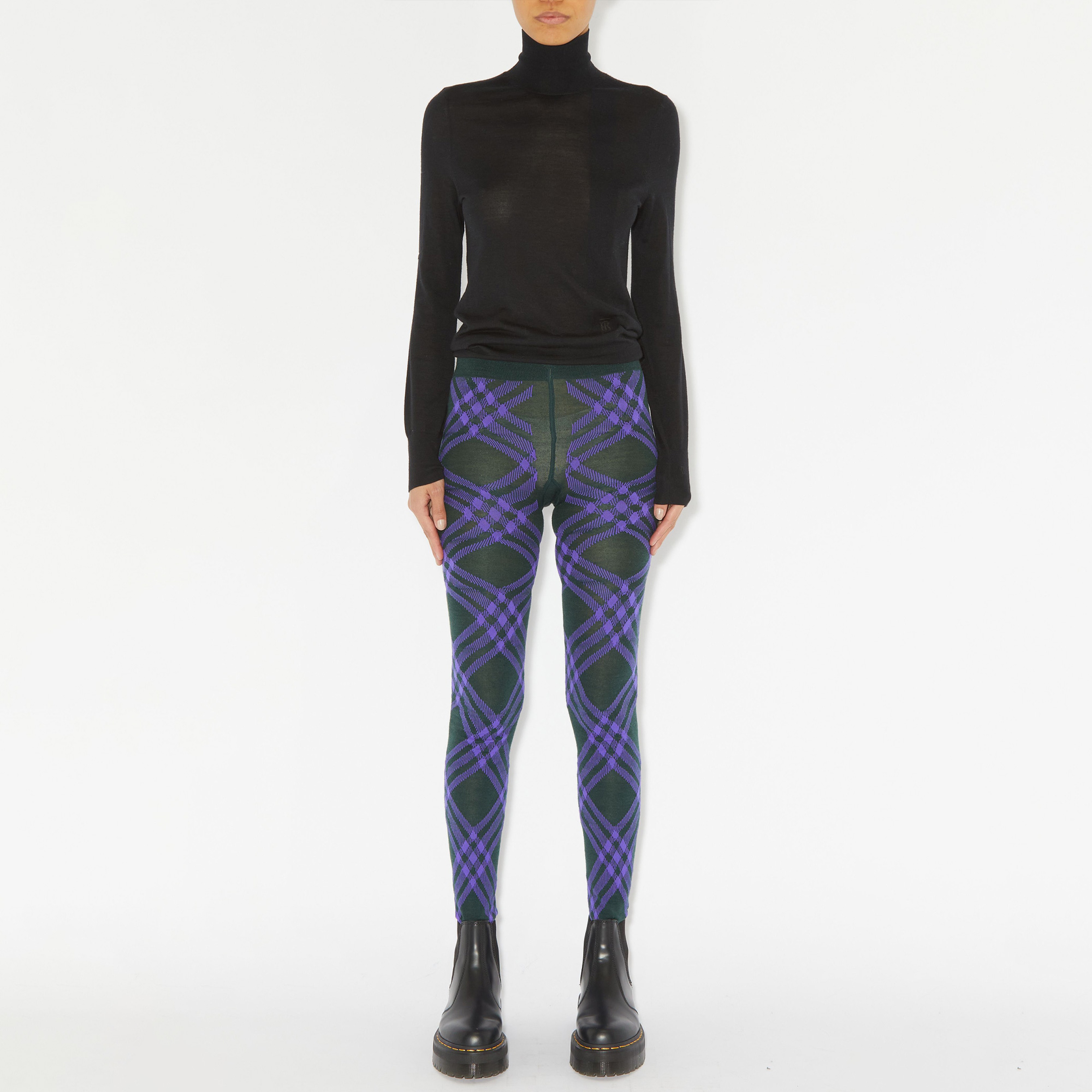 Burberry Unisex Mavi Çorap