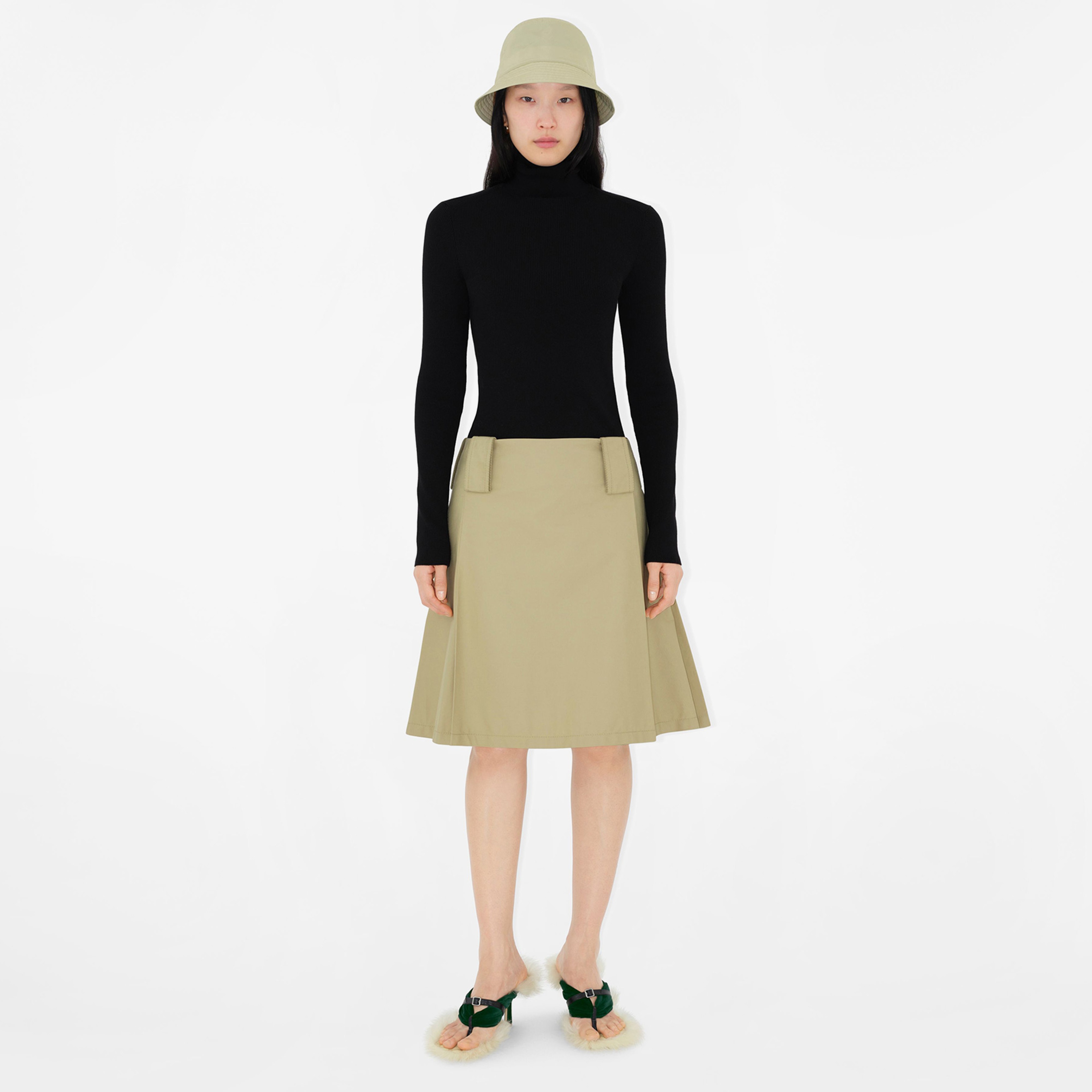 Burberry Unisex Bej Şapka