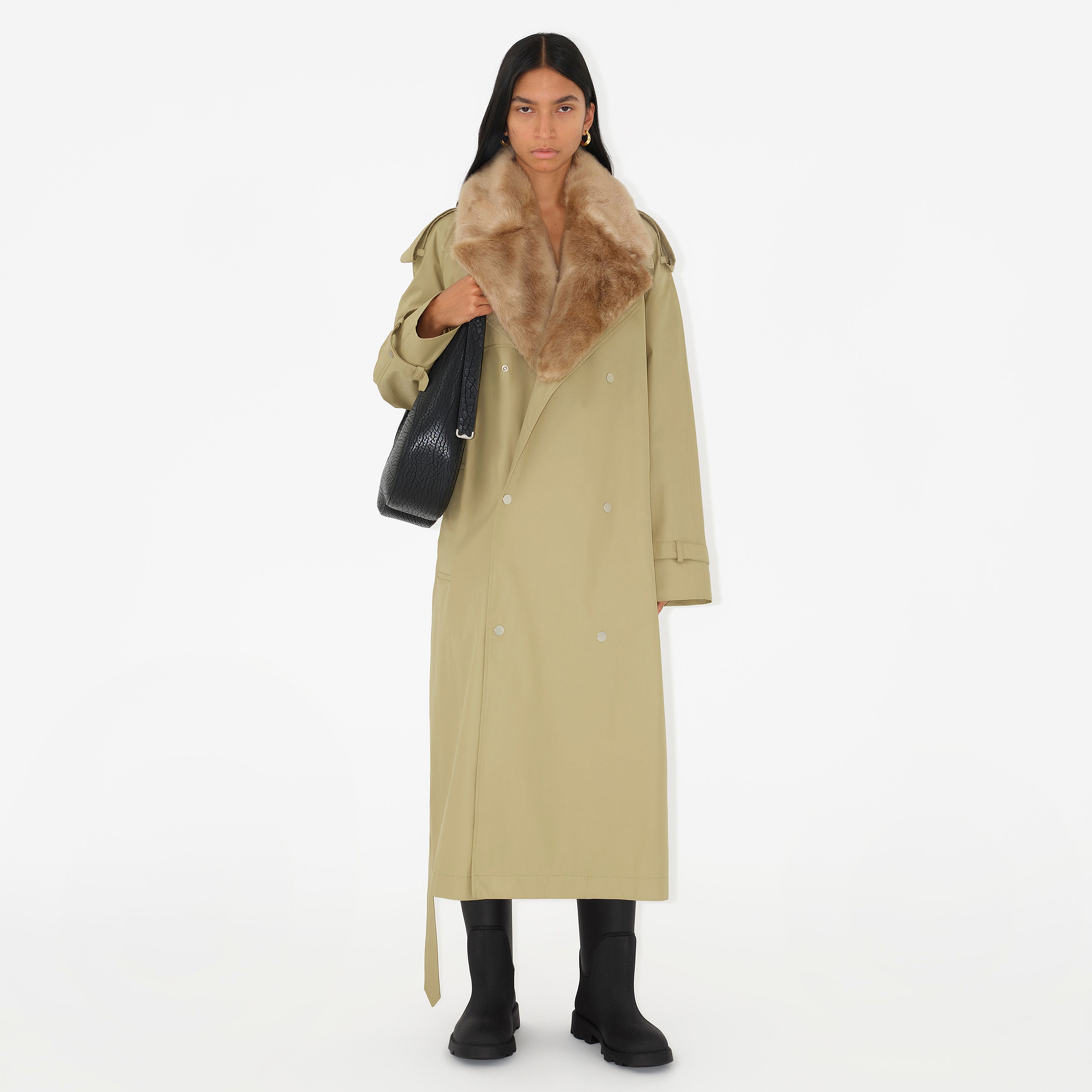 Burberry Kadın Siyah Bot