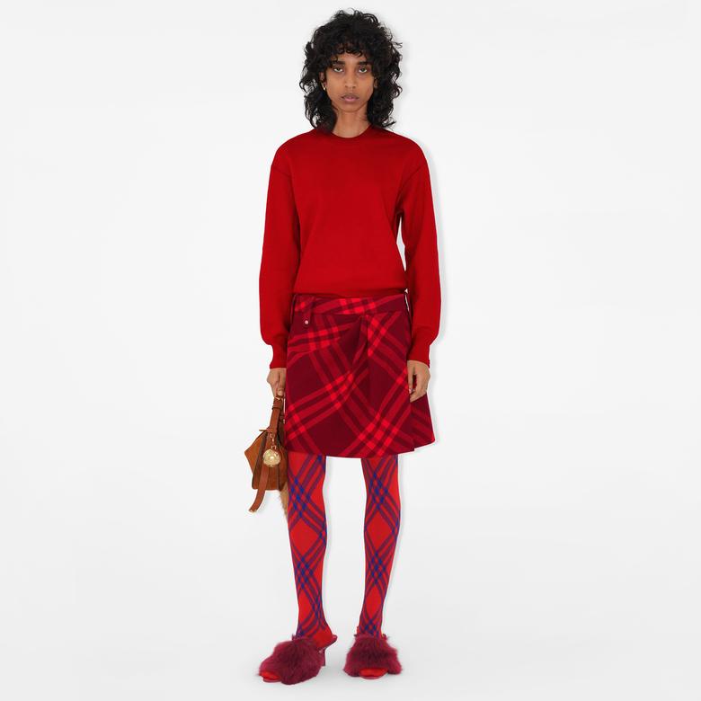 Burberry Kadın Mor Ayakkabı