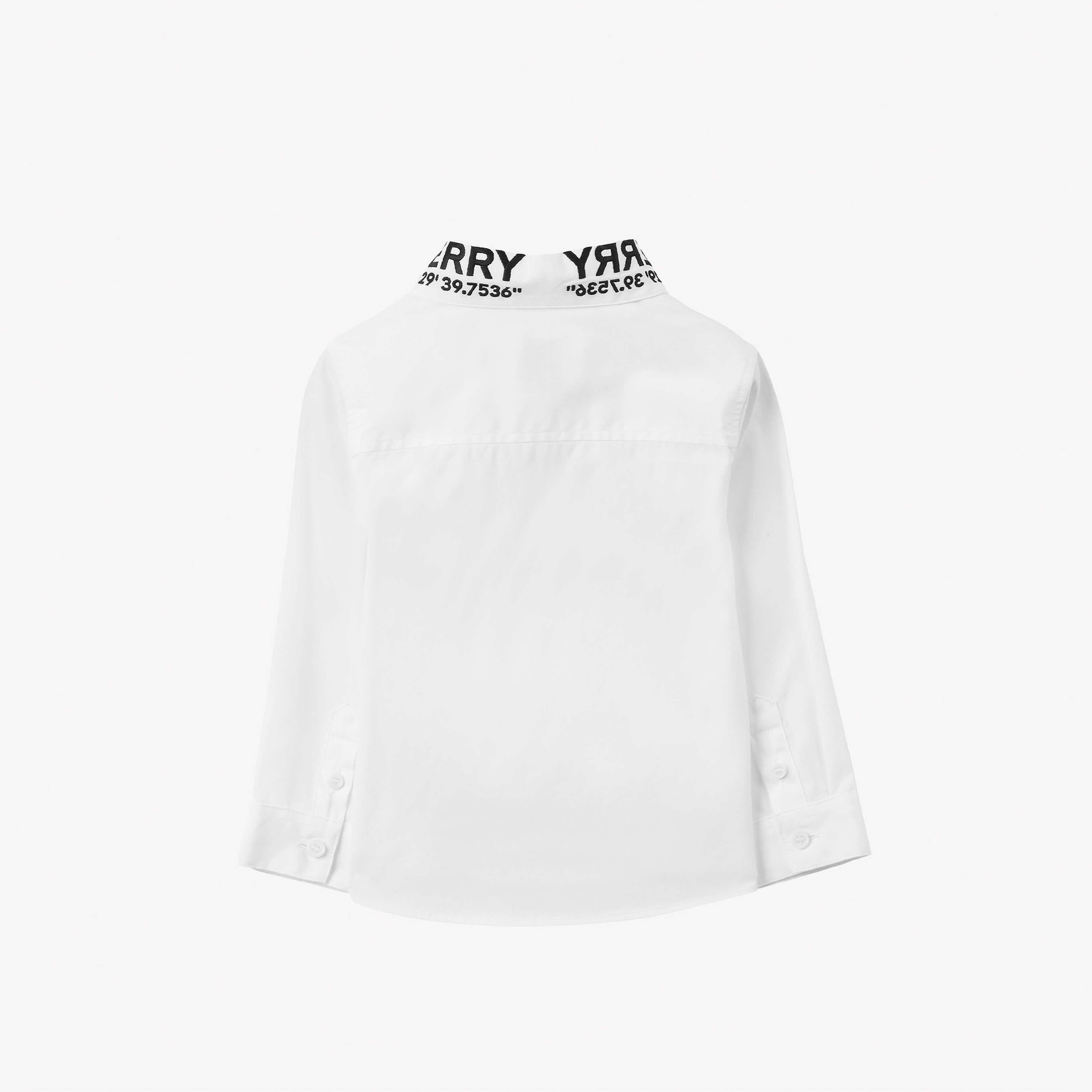 Burberry Çocuk Beyaz Gömlek