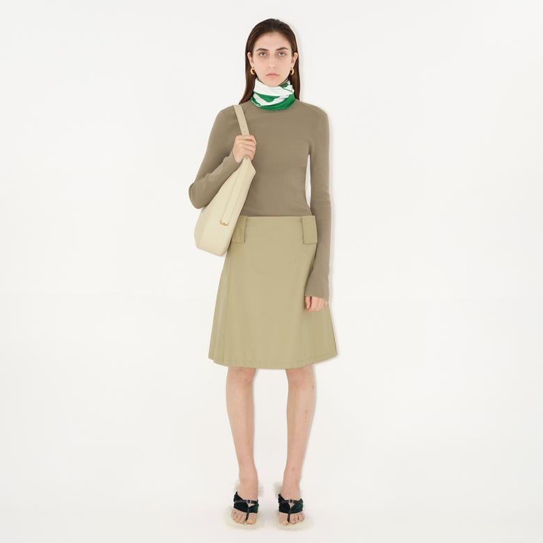 Burberry Unisex Yeşil Eşarp