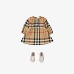 Burberry Çocuk Bej Elbise