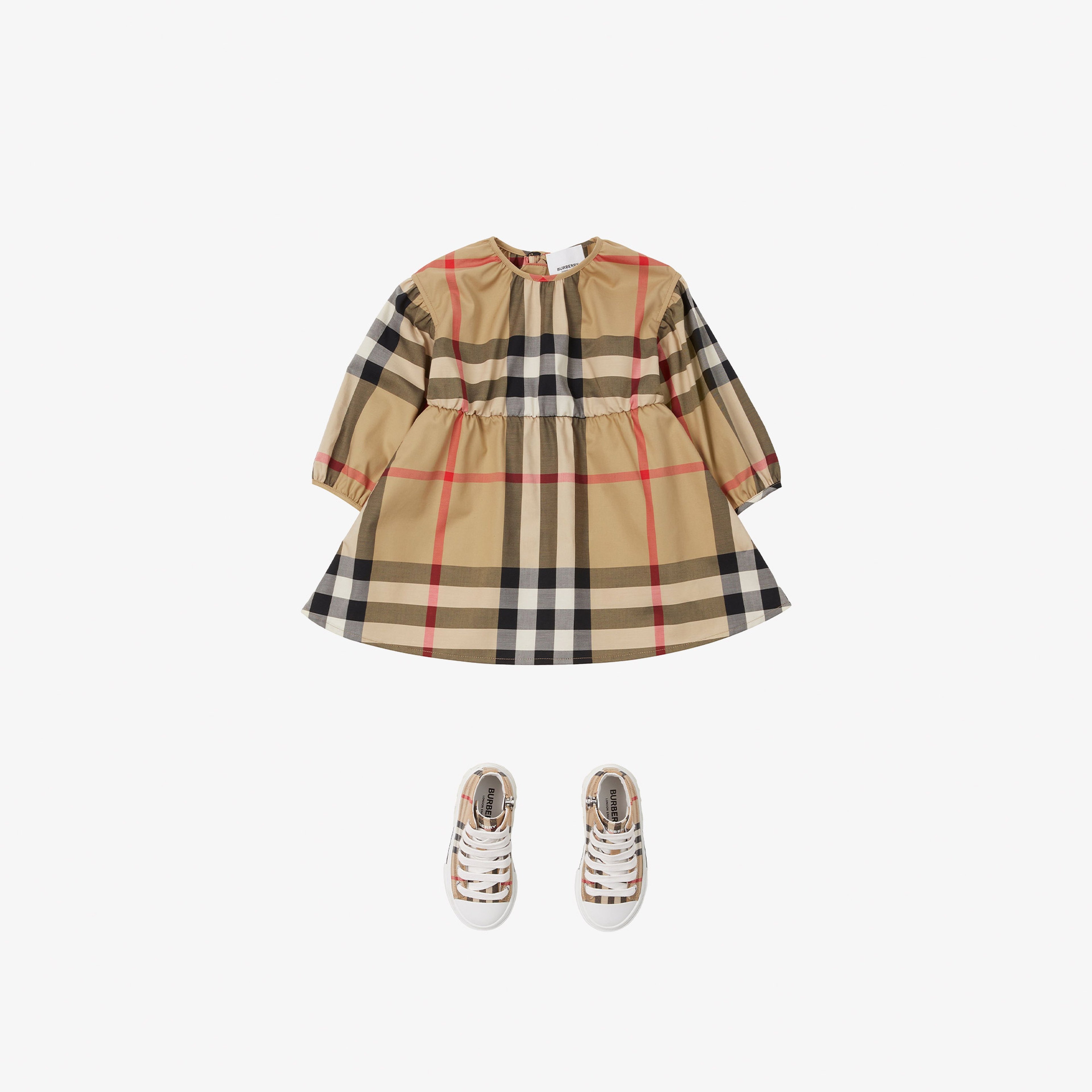 Burberry Çocuk Bej Elbise