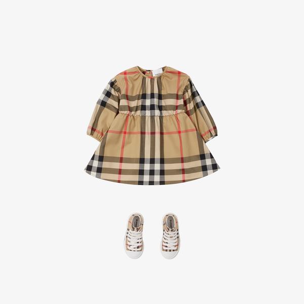 Burberry Çocuk Bej Elbise