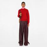 Burberry Unisex Kırmızı Eşarp