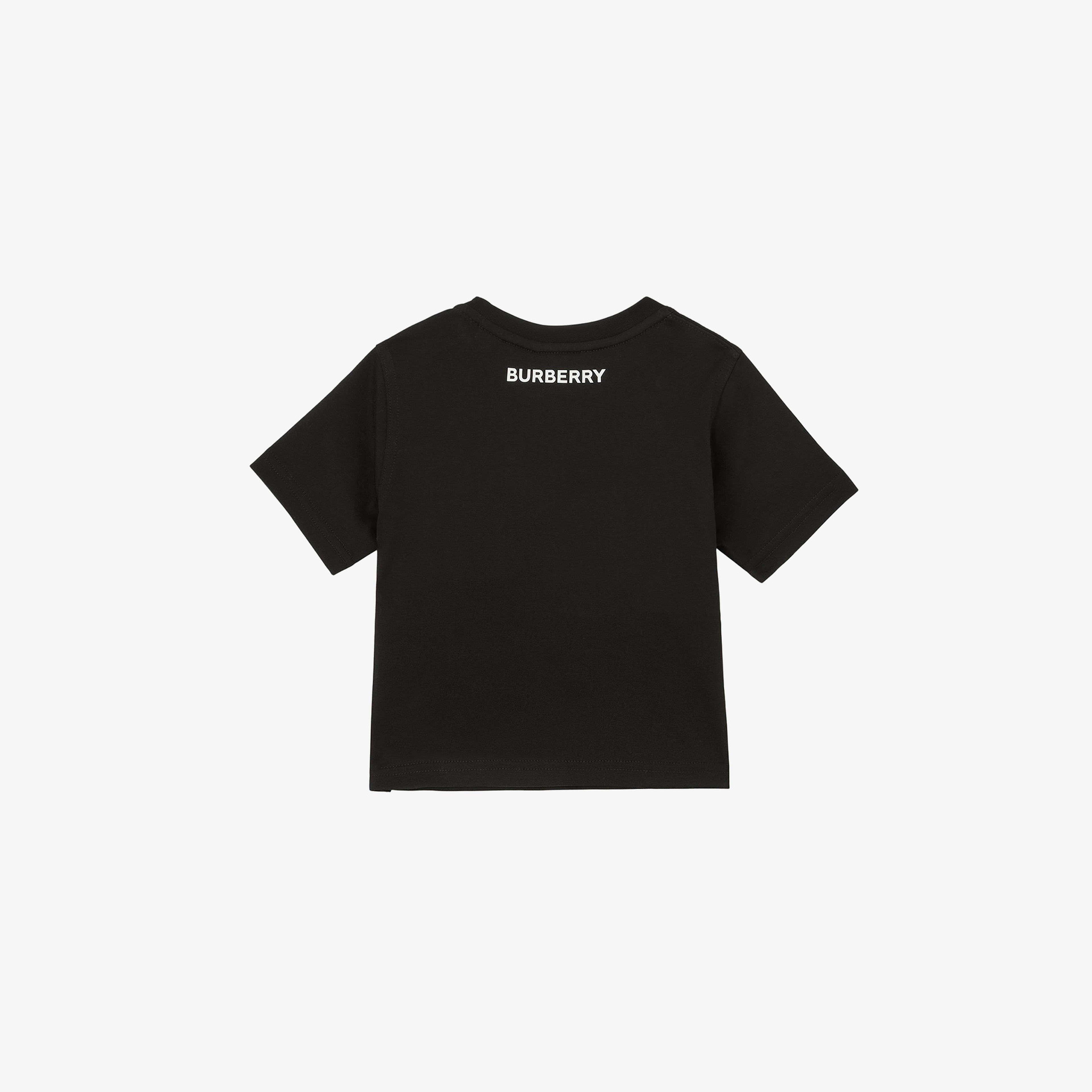 Burberry Çocuk Siyah Tshirt