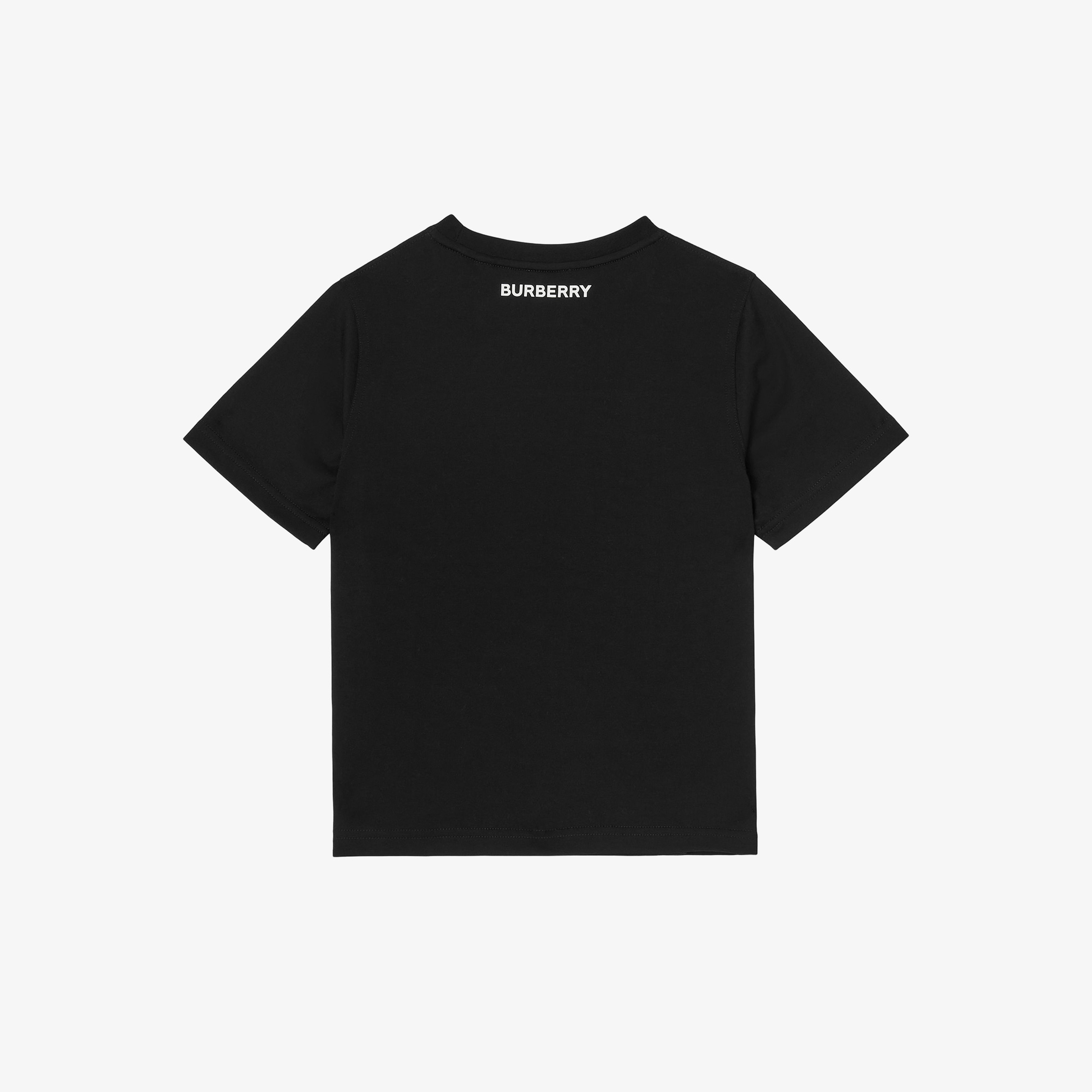 Burberry Çocuk Siyah Tshirt