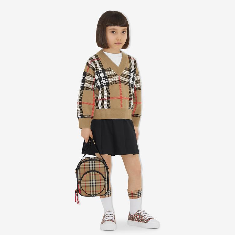 Burberry Çocuk Siyah Etek