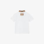 Burberry Çocuk Beyaz Polo