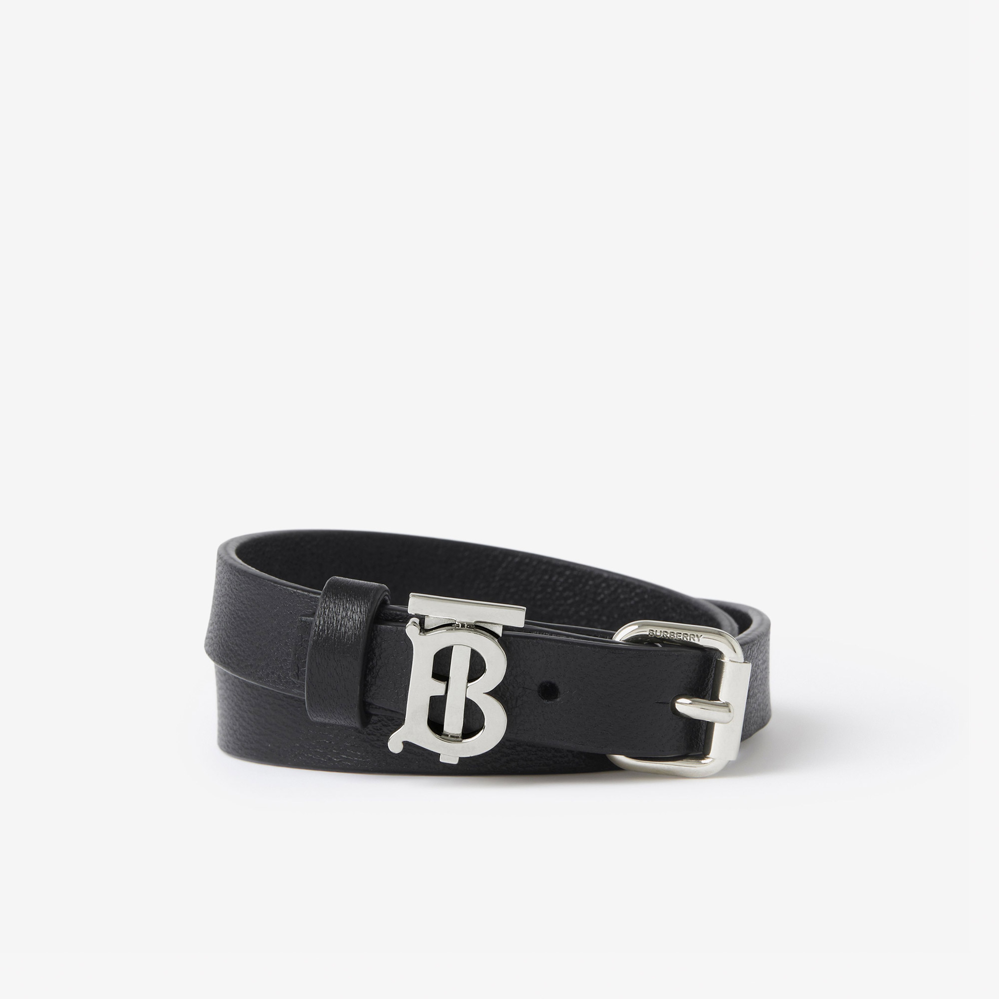 Burberry Erkek Siyah Bileklik