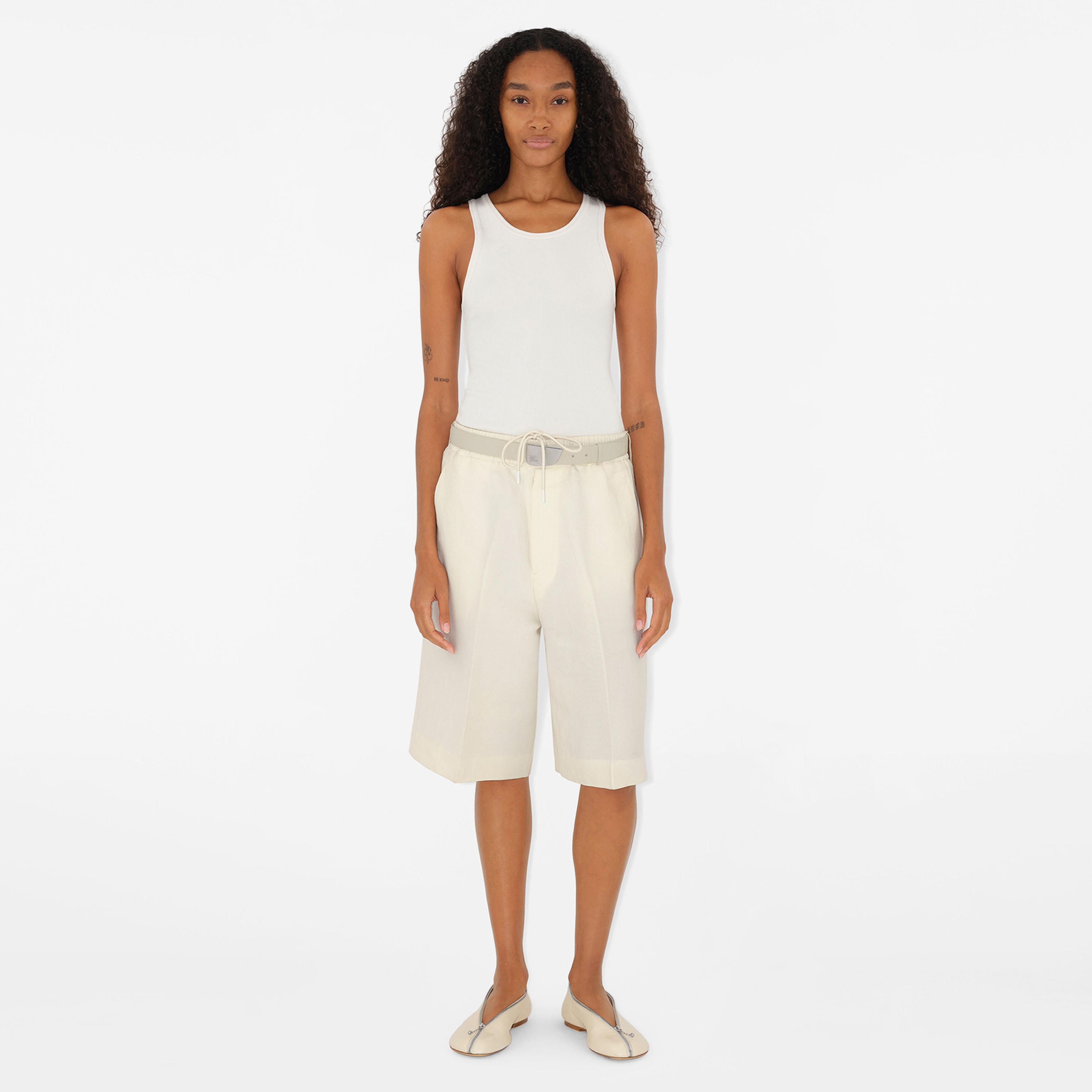 Burberry Kadın Bej Ayakkabı