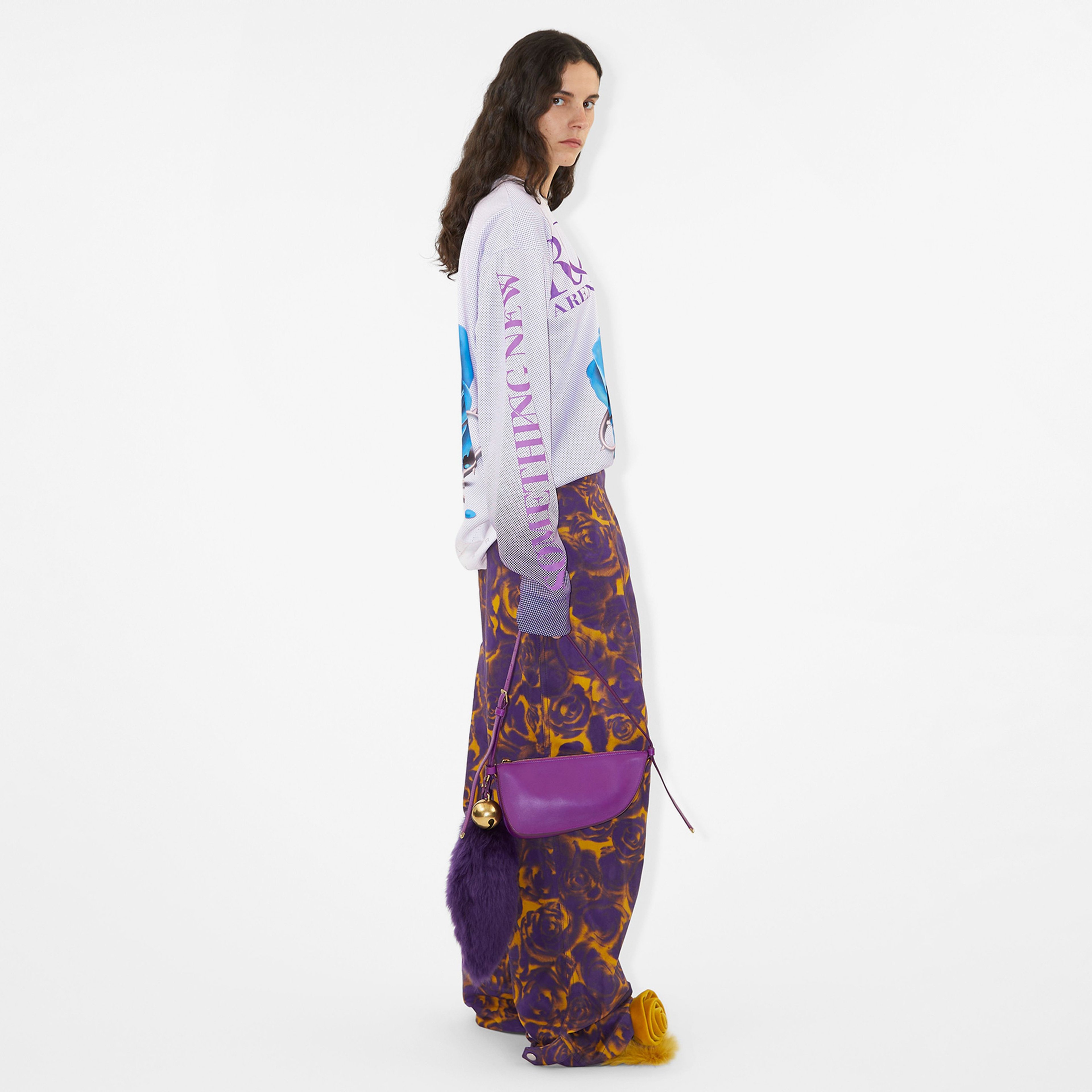 Burberry Kadın Mor Çanta