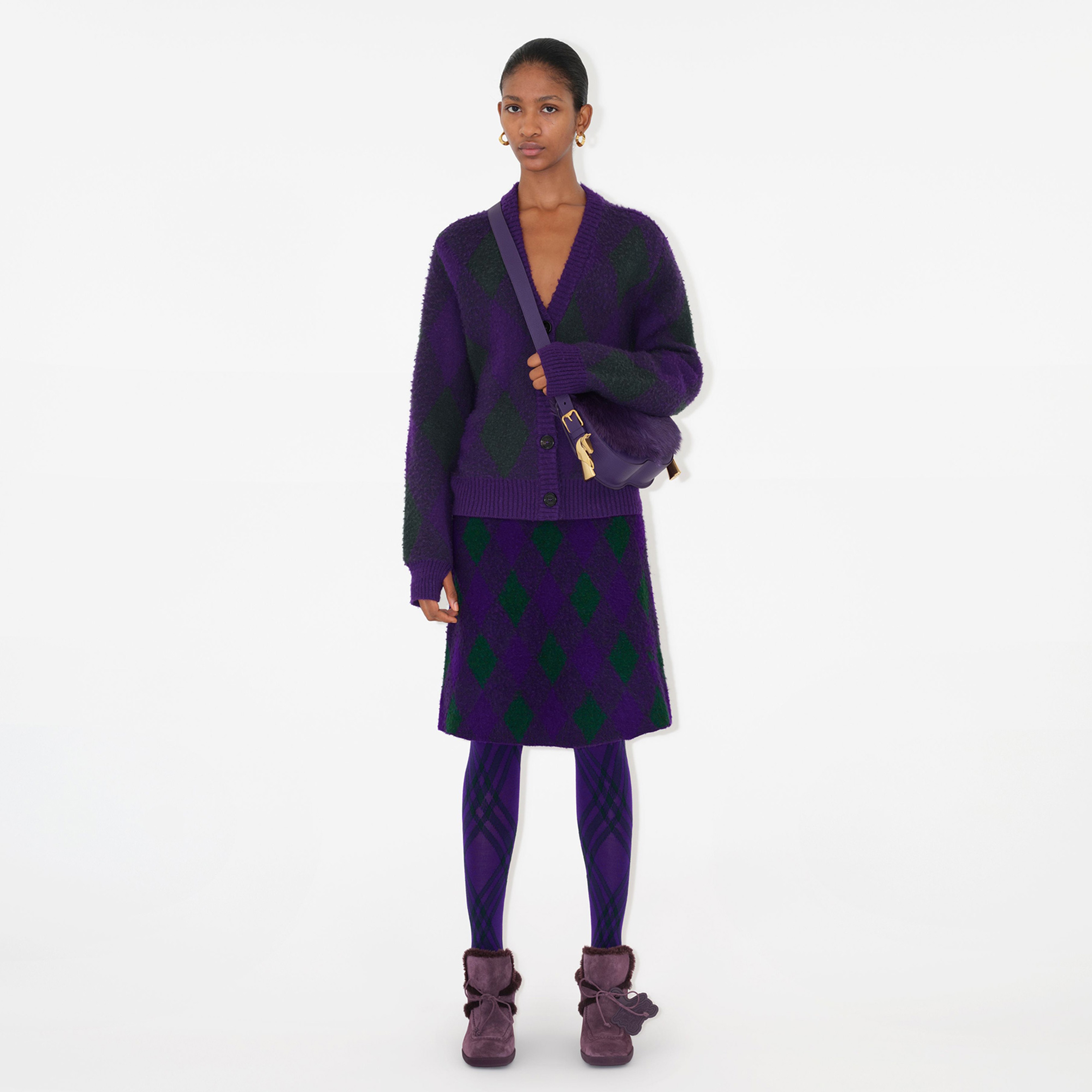 Burberry Kadın Mor Çanta