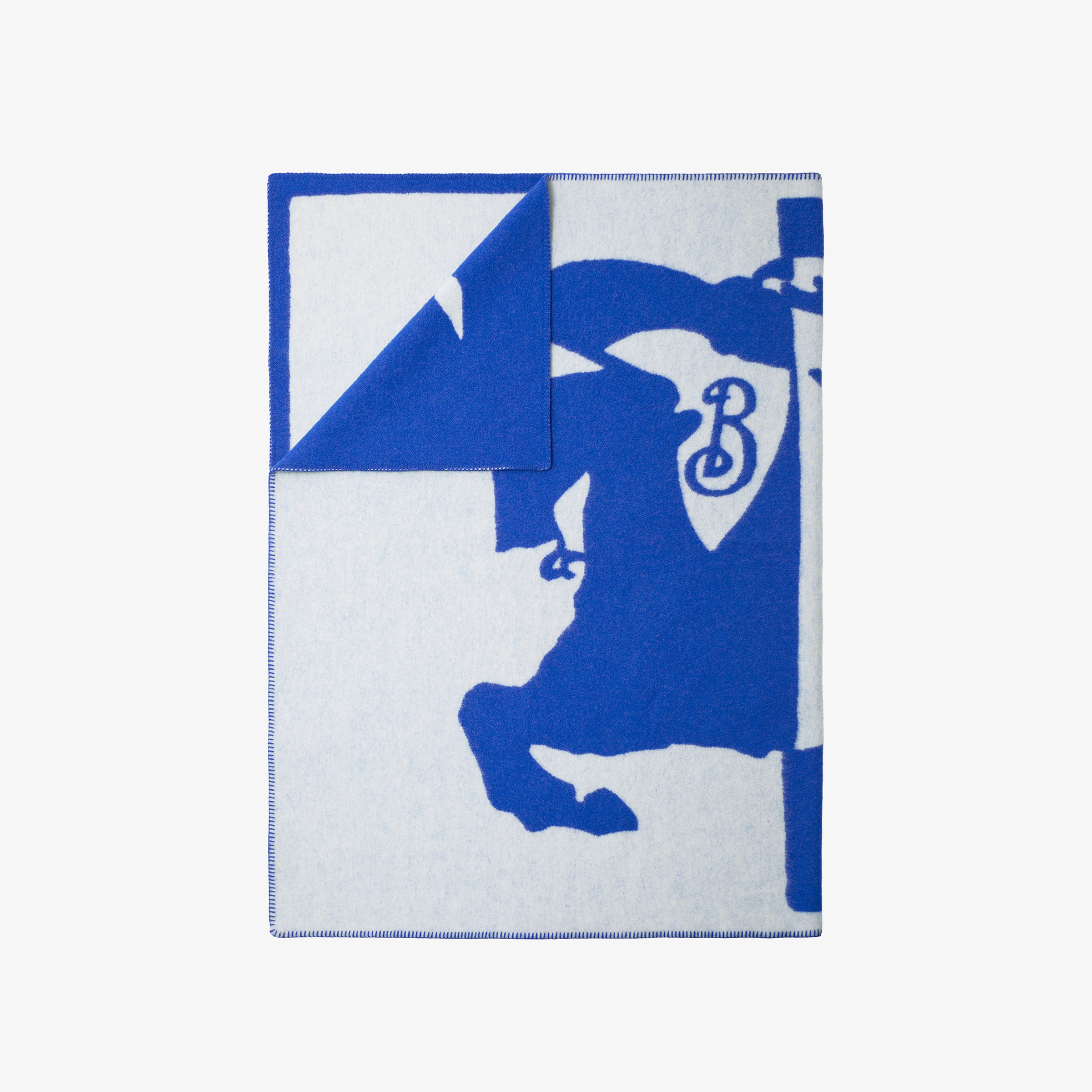 Burberry Unisex Mavi Battaniye