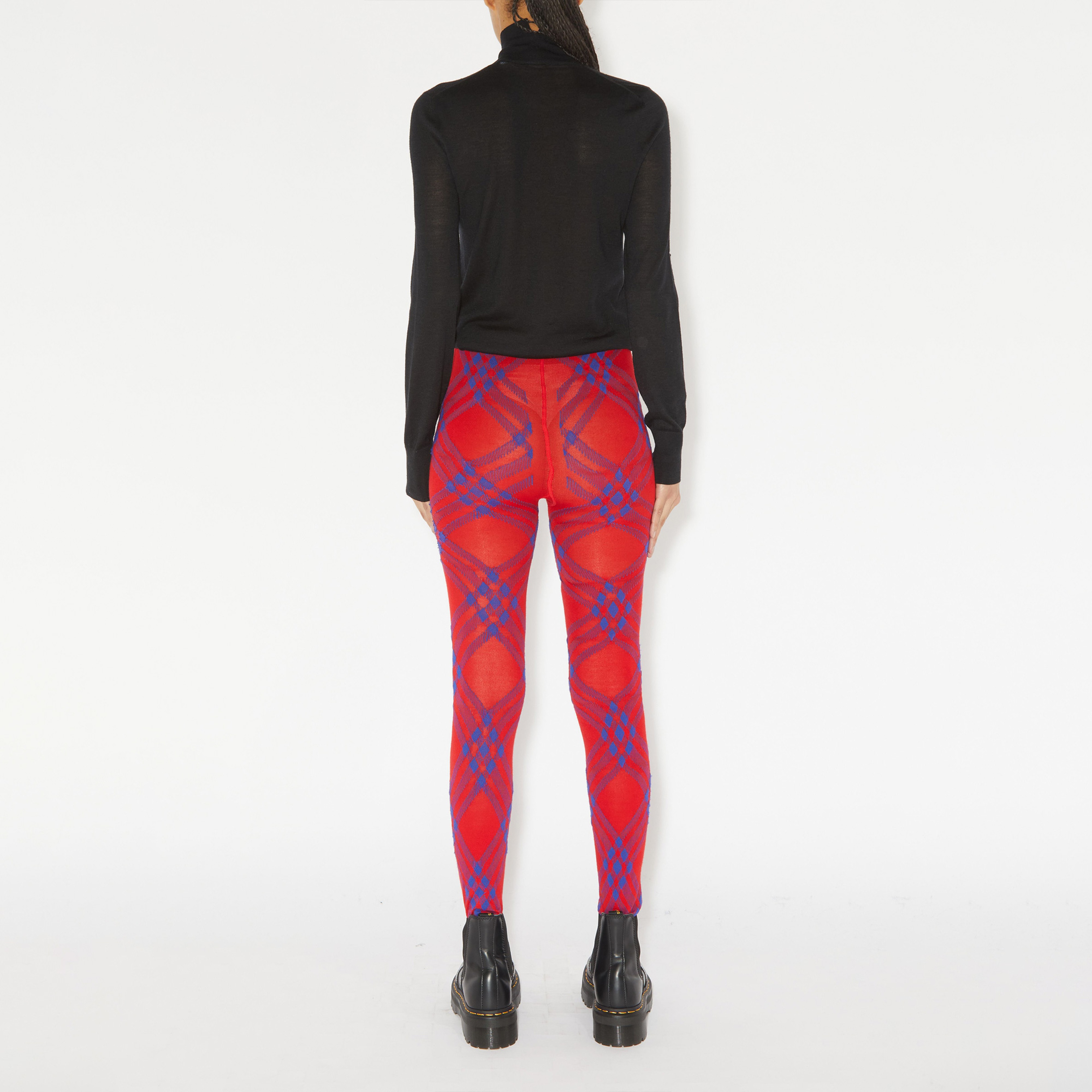 Burberry Unisex Kırmızı Çorap