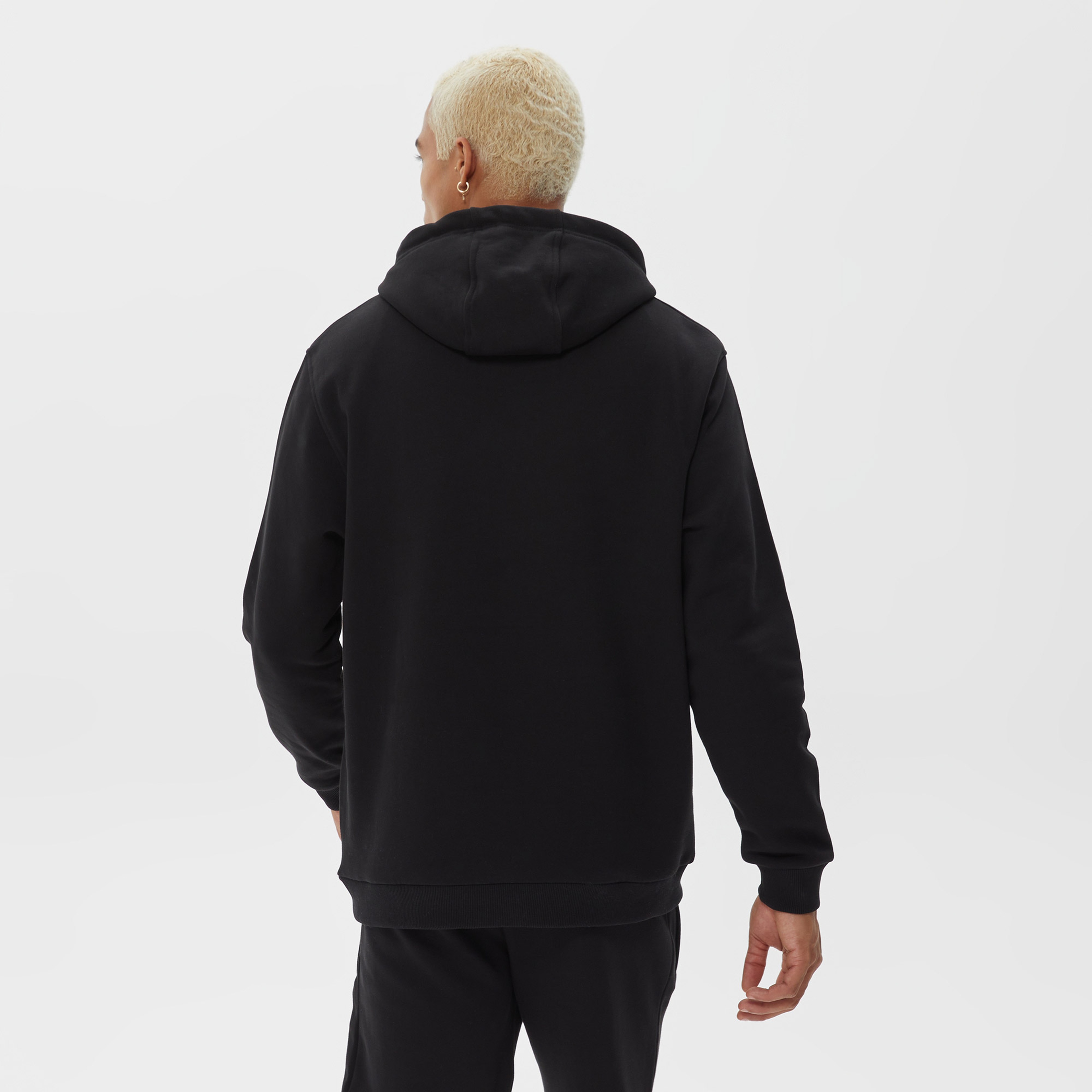 UNITED4 1.0 Essentials Erkek Siyah Hoodie