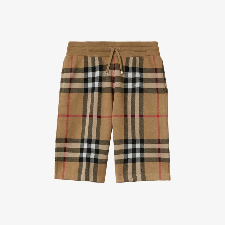 Burberry Erkek Kahverengi Şort
