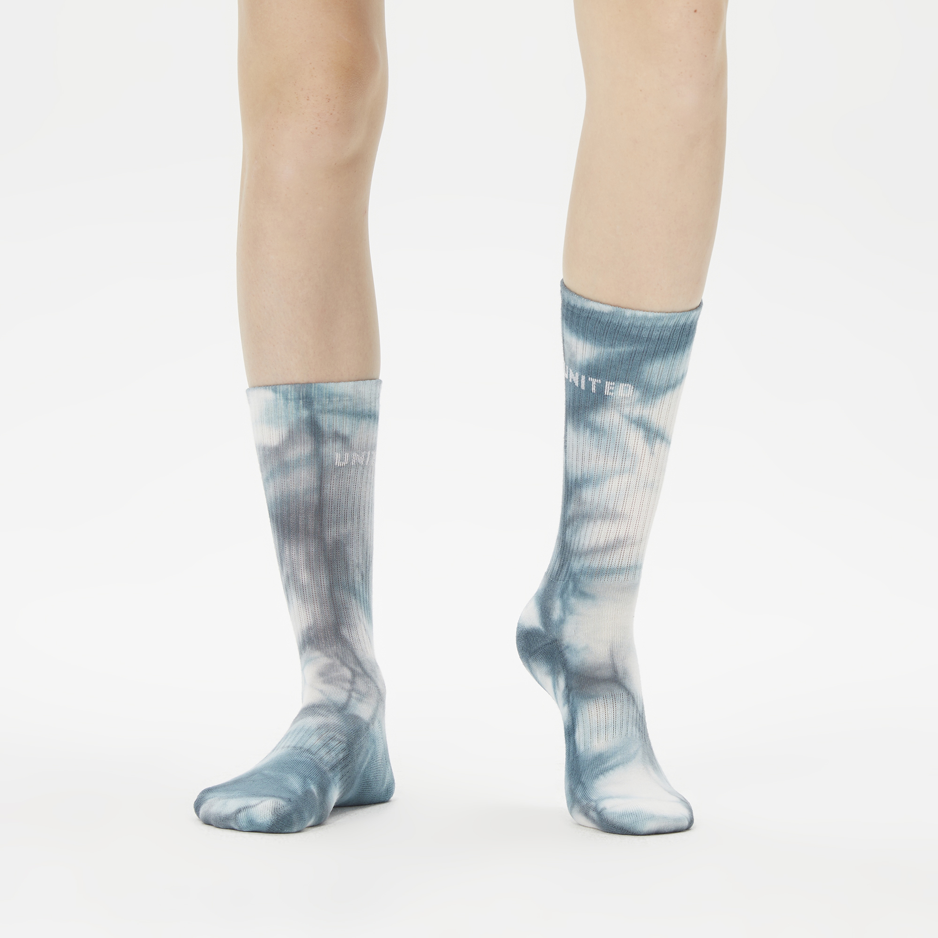 UNITED4 Unisex Pembe/Yeşil 2'li Çorap