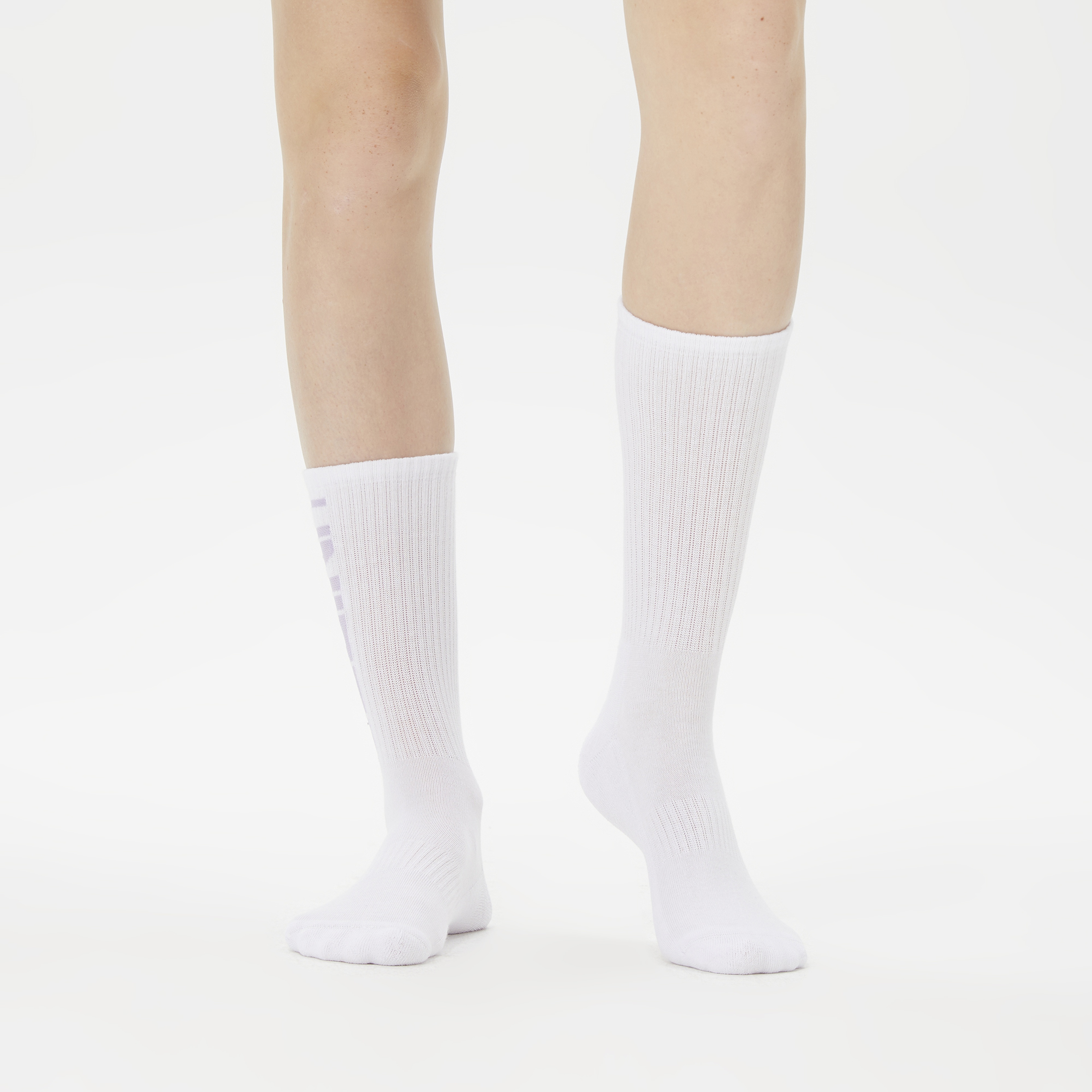 UNITED4 Classic Kadın Beyaz 2'li Çorap