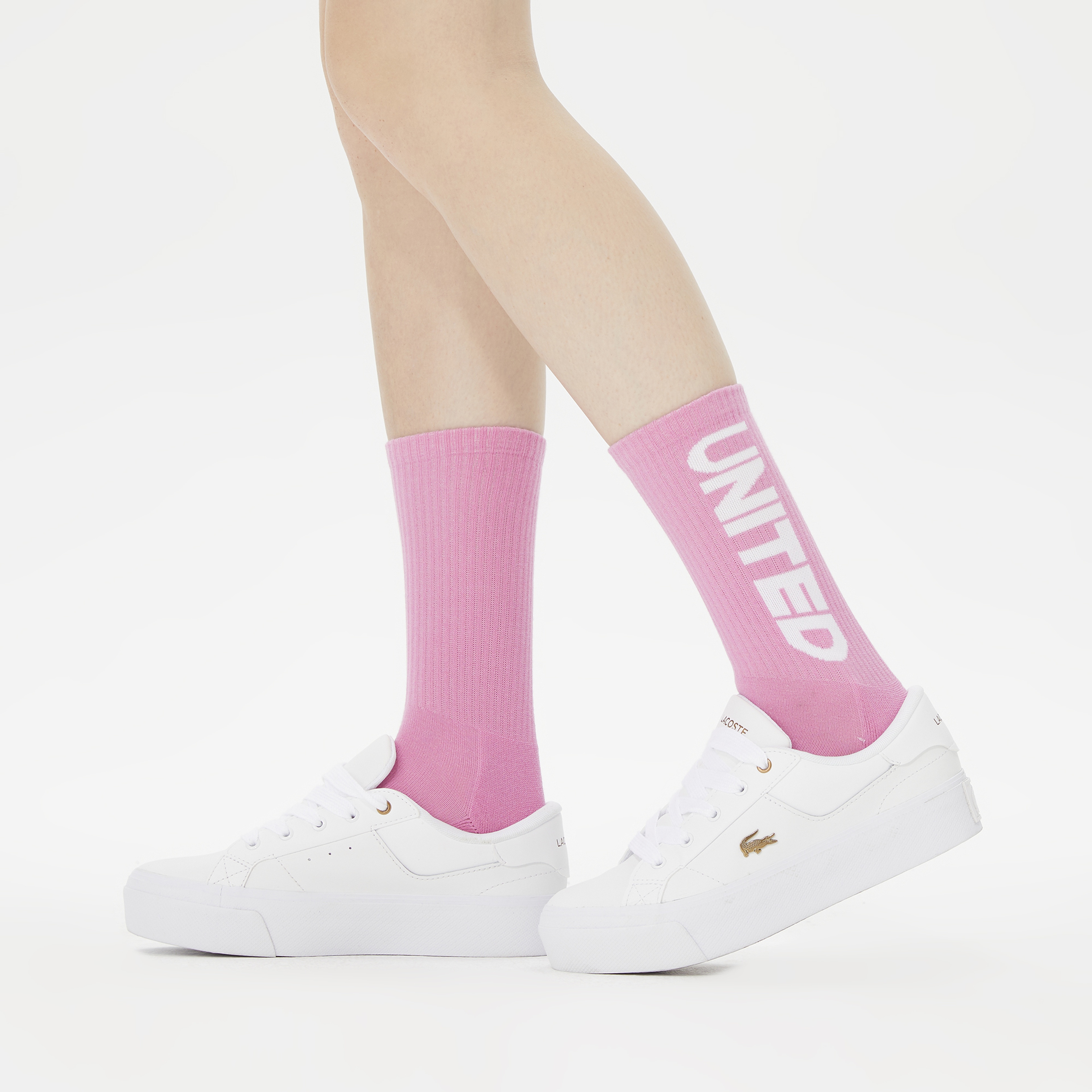 UNITED4 Classic Kadın Pembe Çorap