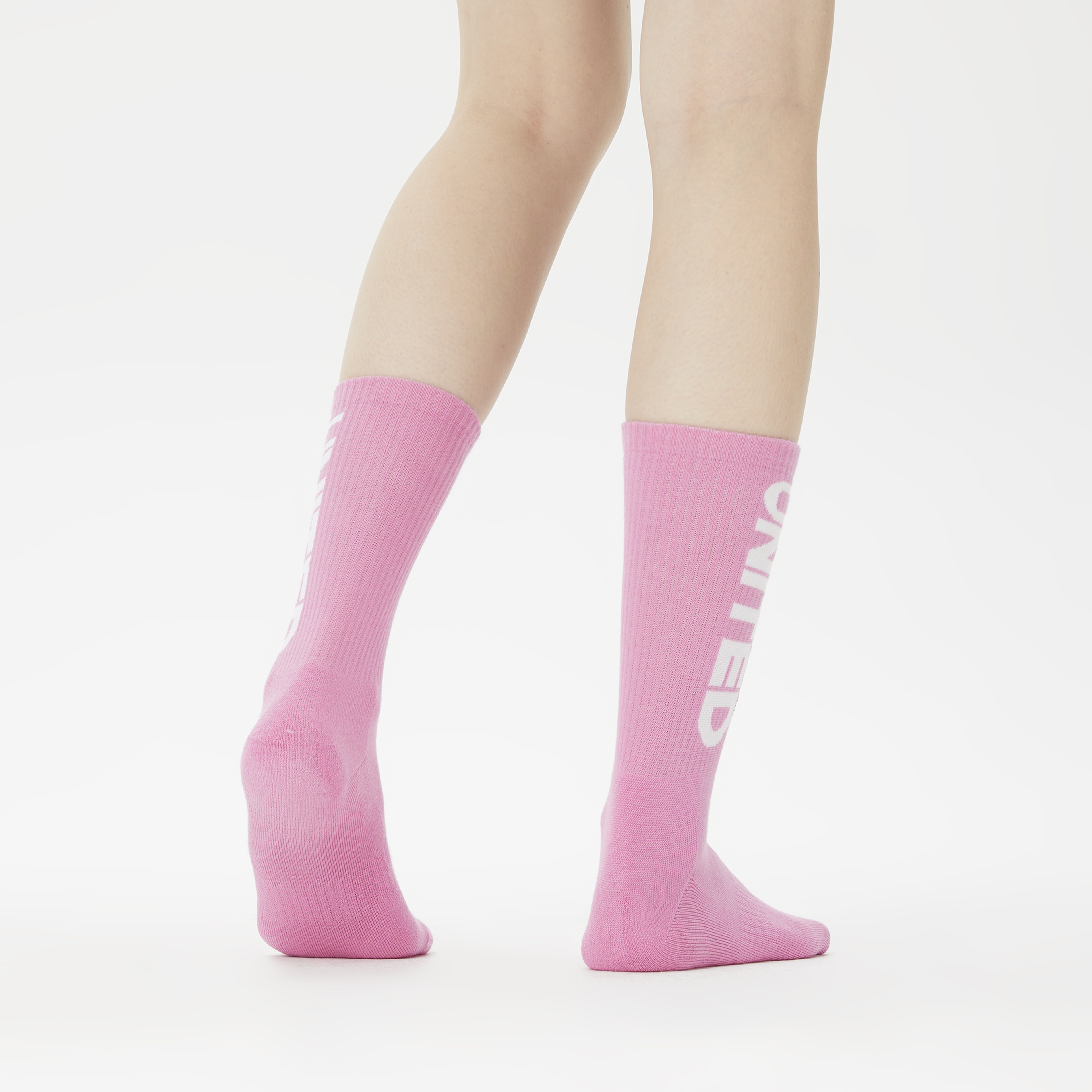 UNITED4 Classic Kadın Pembe Çorap