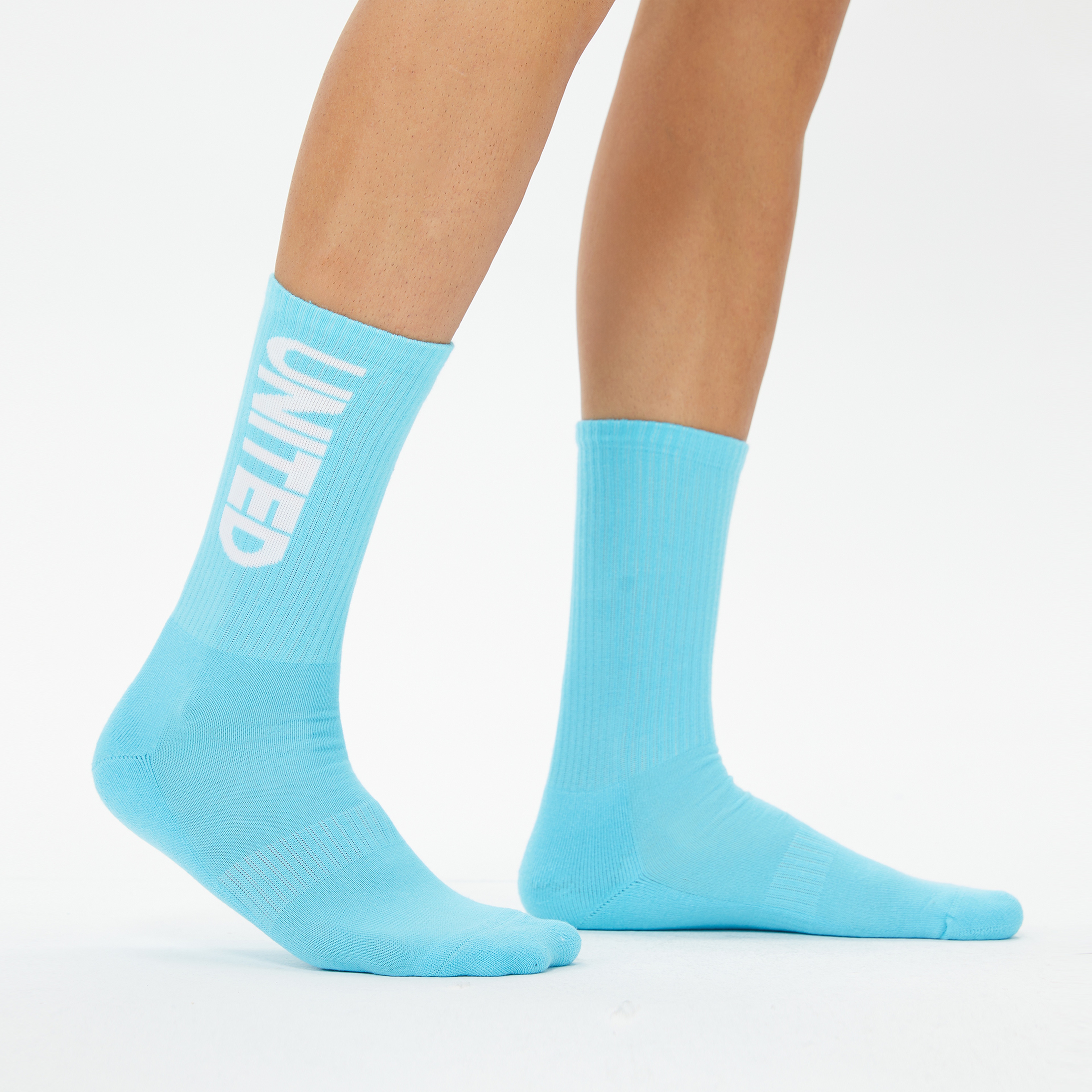 UNITED4 Unisex Mavi Çorap