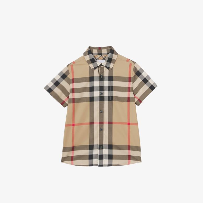 Burberry Çocuk Bej Gömlek