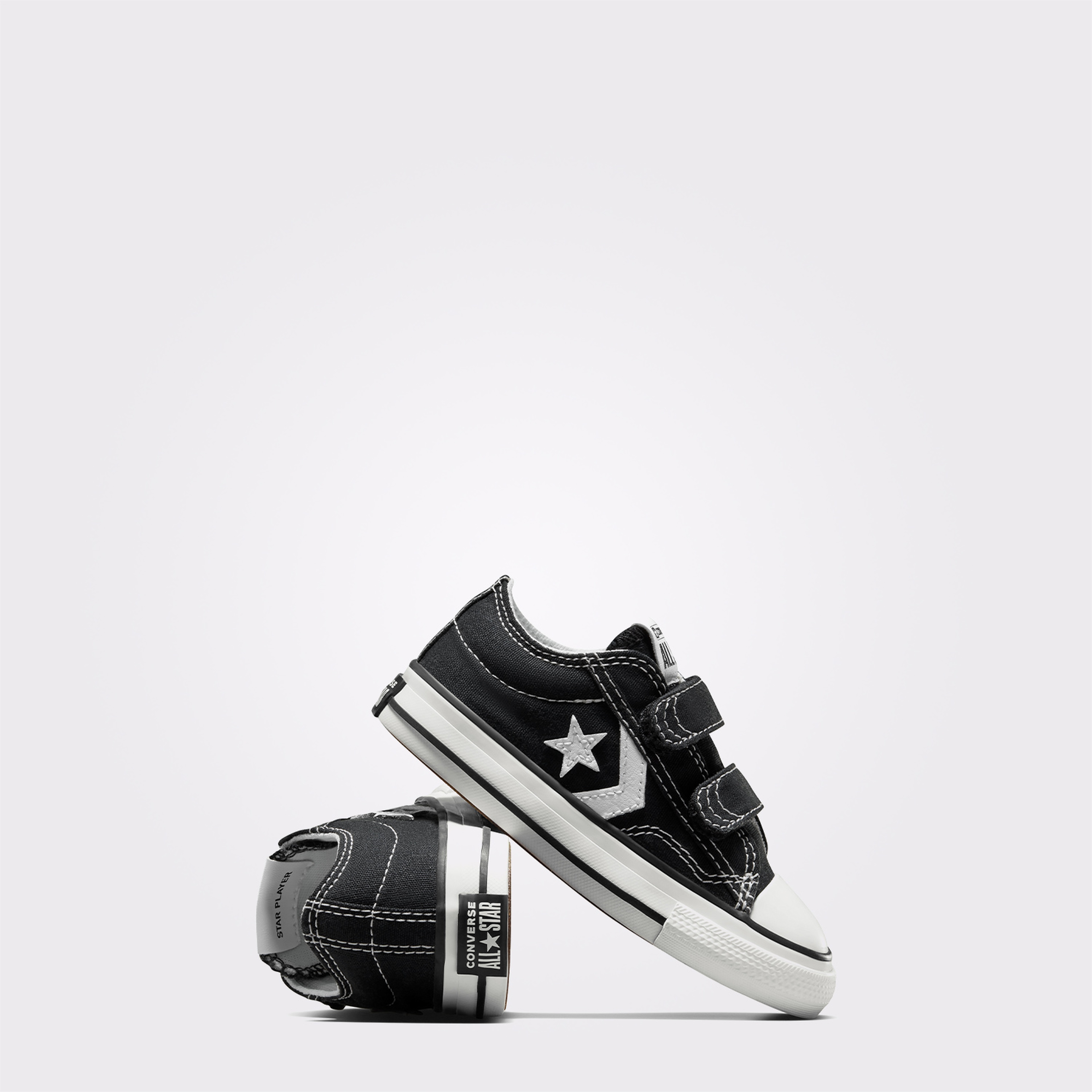 Converse Star Player 76 Easy-On Bebek Siyah Sneaker